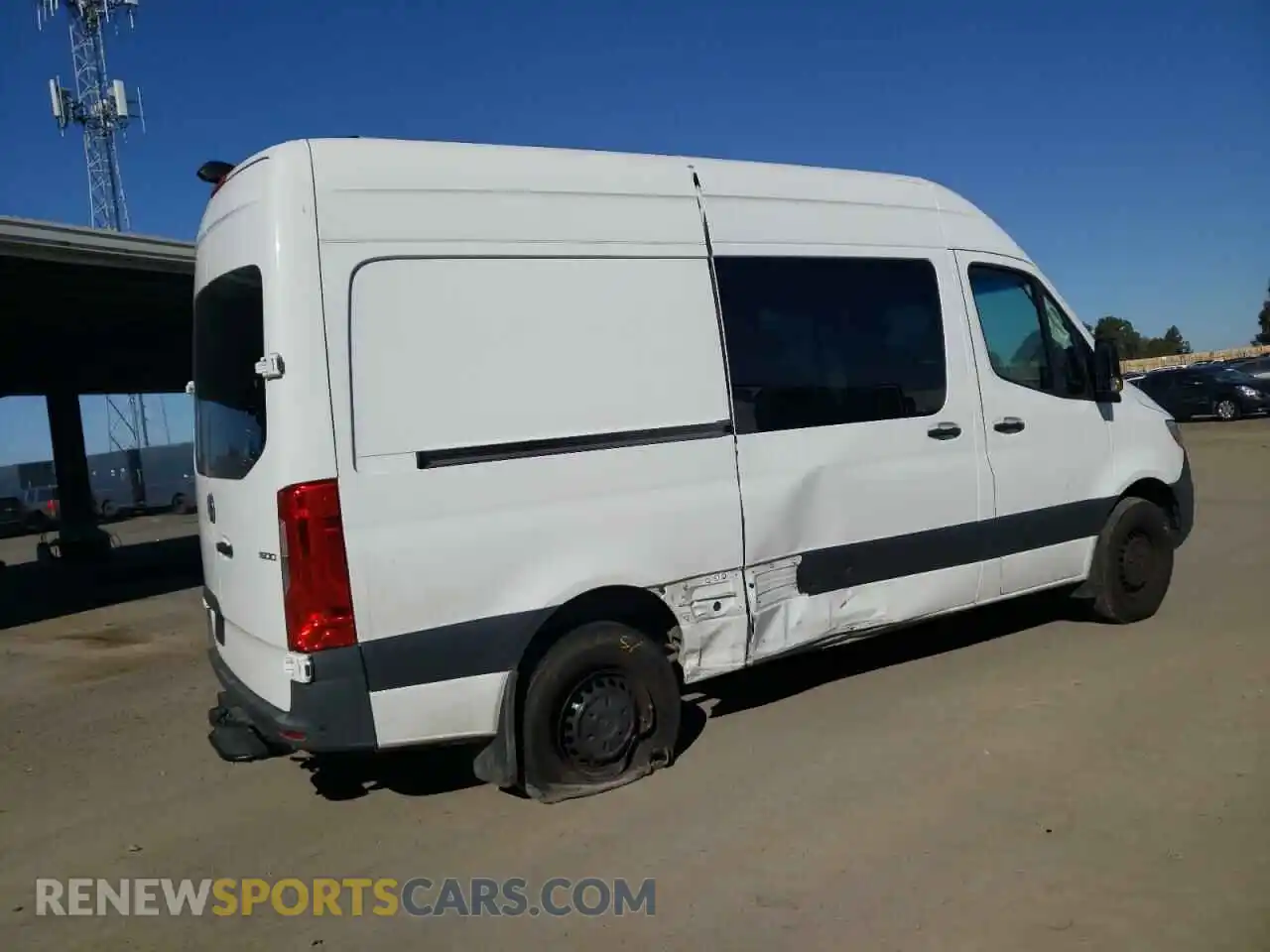3 Фотография поврежденного автомобиля W1W70BGY3MT072289 MERCEDES-BENZ SPRINTER 2021