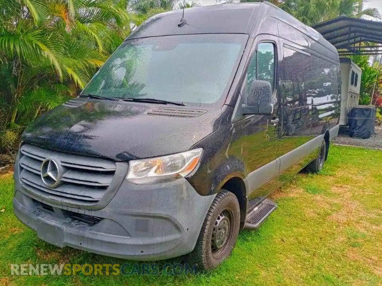 2 Photograph of a damaged car W1X5DDHY2MT046882 MERCEDES-BENZ SPRINTER 2021