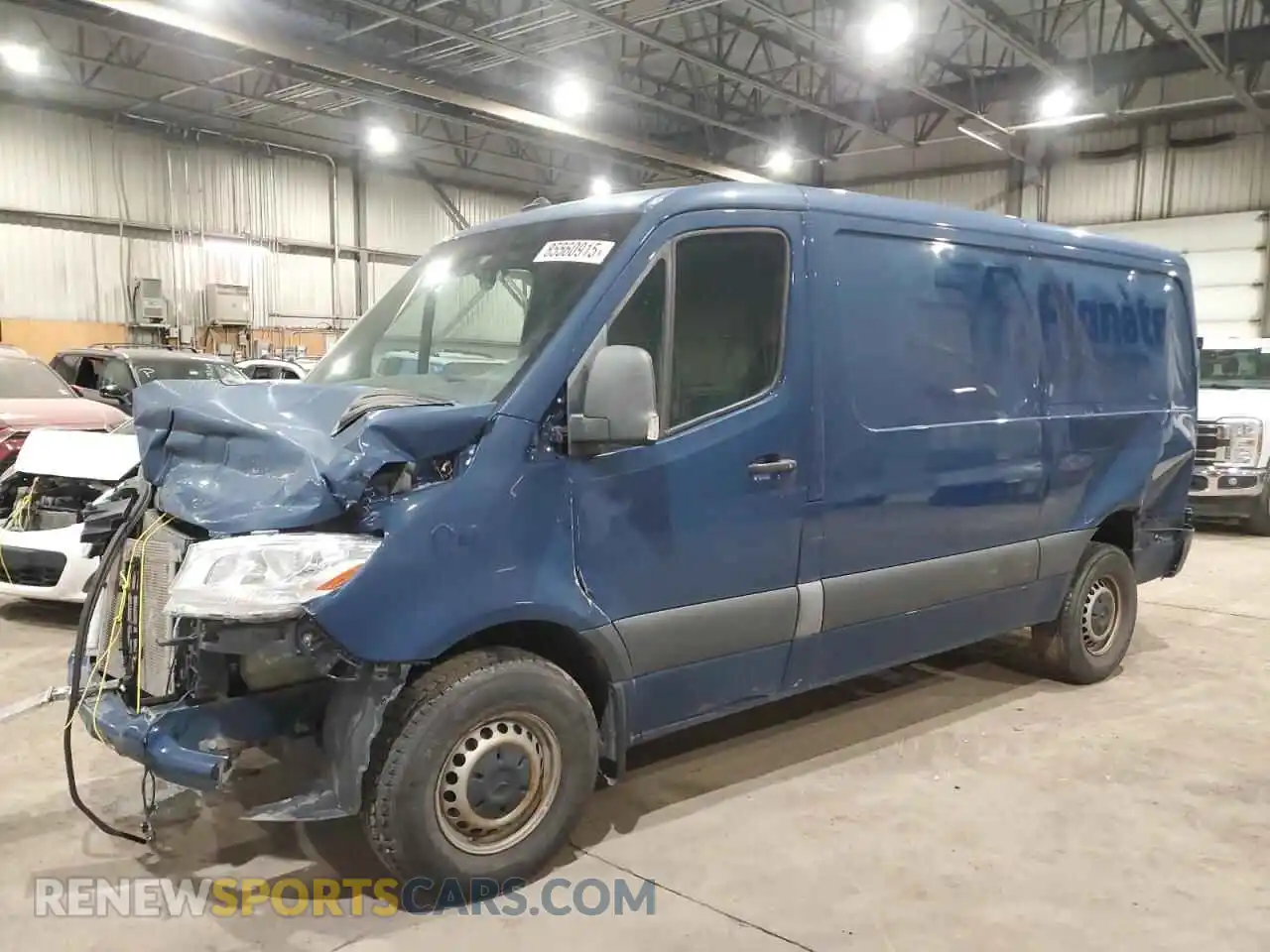 1 Photograph of a damaged car W1Y4DBHY5MP368520 MERCEDES-BENZ SPRINTER 2021