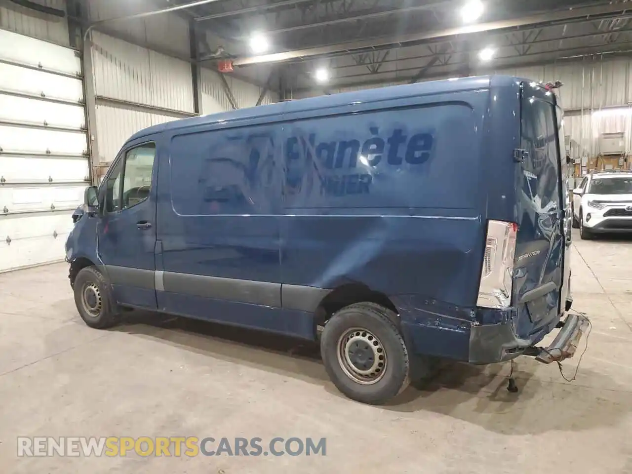 2 Photograph of a damaged car W1Y4DBHY5MP368520 MERCEDES-BENZ SPRINTER 2021