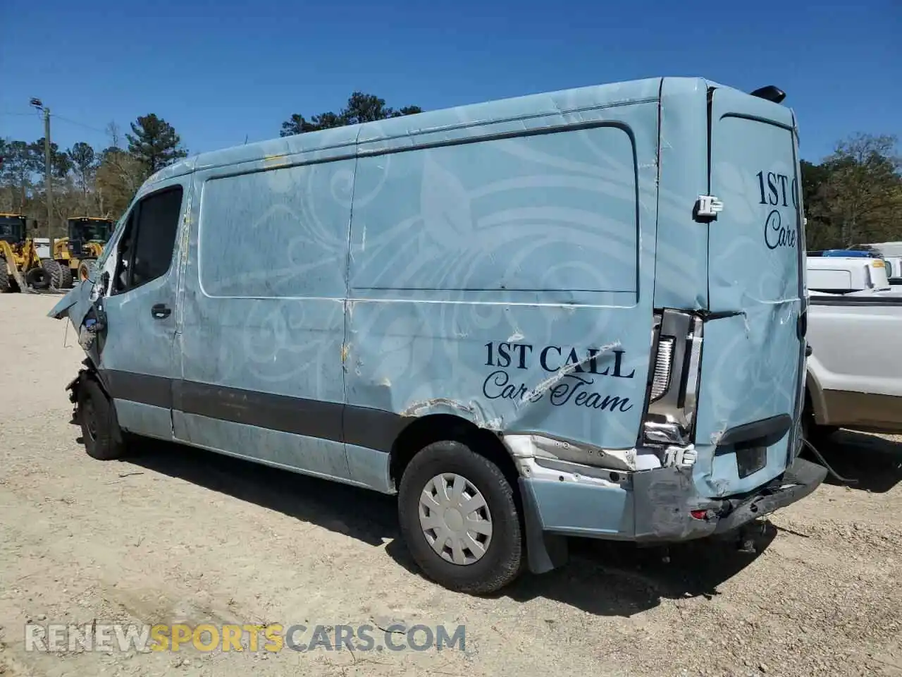 2 fotografías del automóvil dañado W1Y4EBHY9MT073313 MERCEDES-BENZ SPRINTER 2021