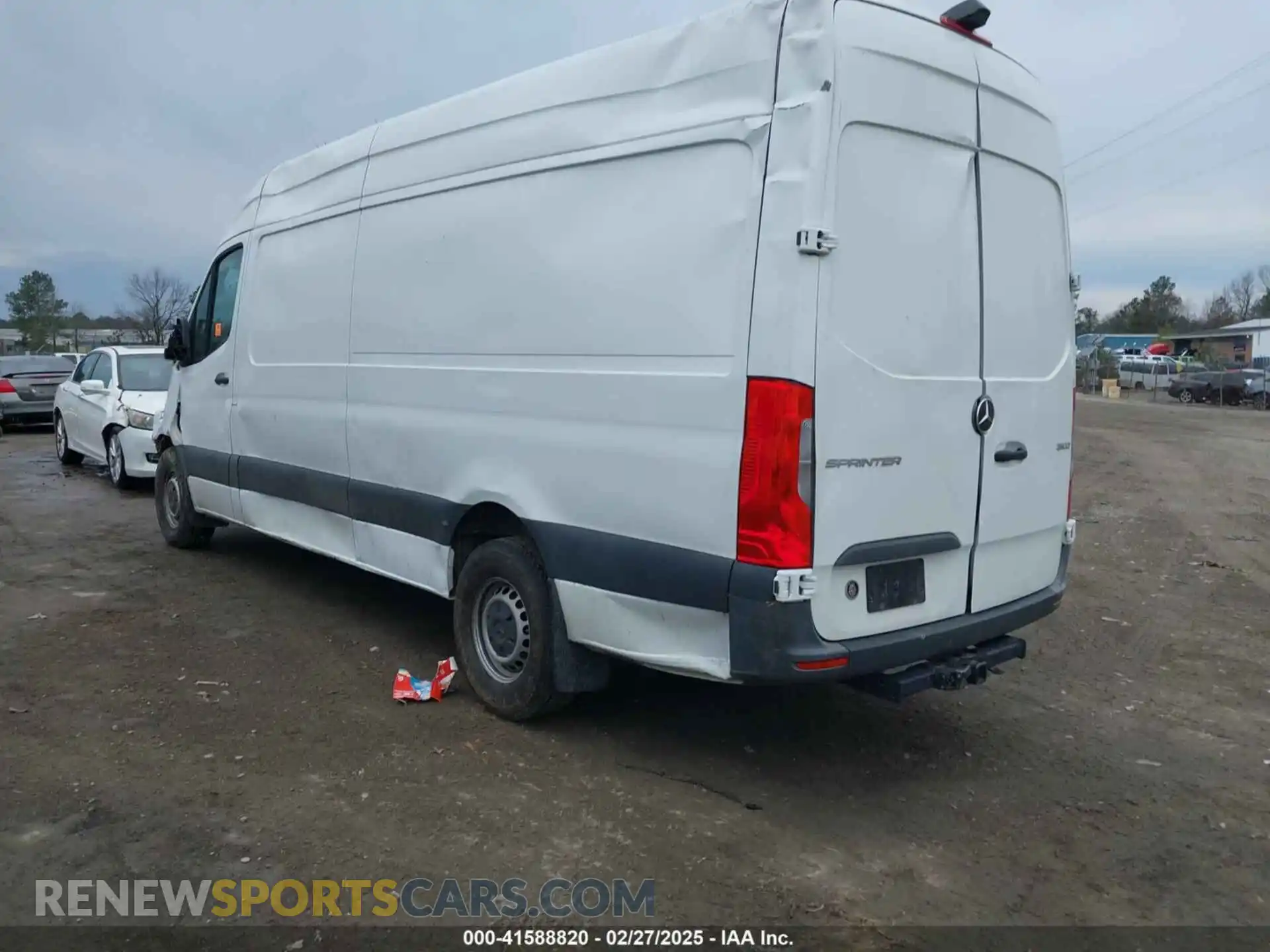3 Photograph of a damaged car W1Y4ECHY5MT079017 MERCEDES-BENZ SPRINTER 2021