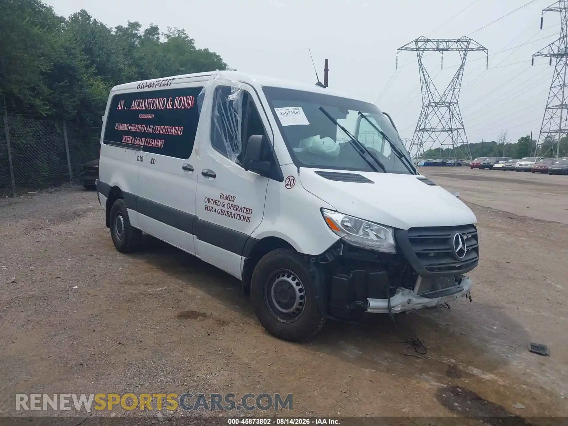 1 Photograph of a damaged car W1Y4KBHY5ST224962 MERCEDES-BENZ SPRINTER 2025