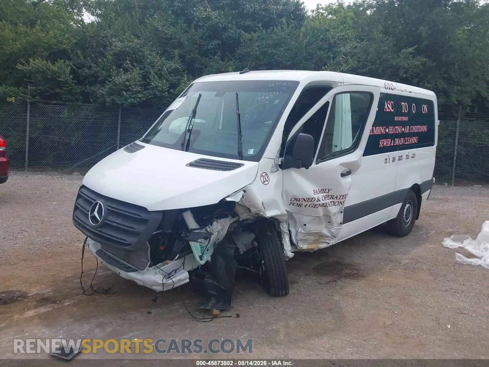 2 Photograph of a damaged car W1Y4KBHY5ST224962 MERCEDES-BENZ SPRINTER 2025