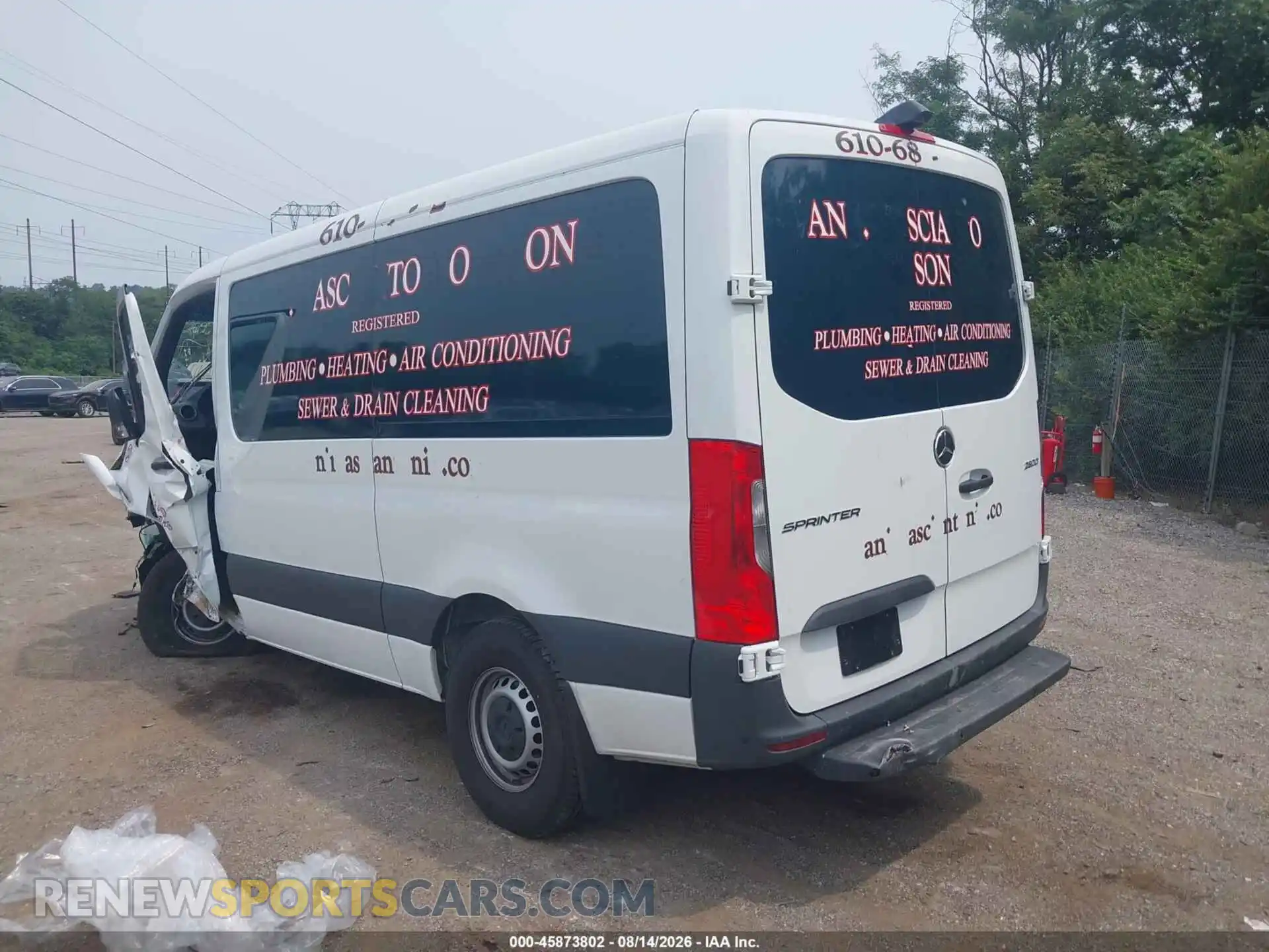 3 Photograph of a damaged car W1Y4KBHY5ST224962 MERCEDES-BENZ SPRINTER 2025