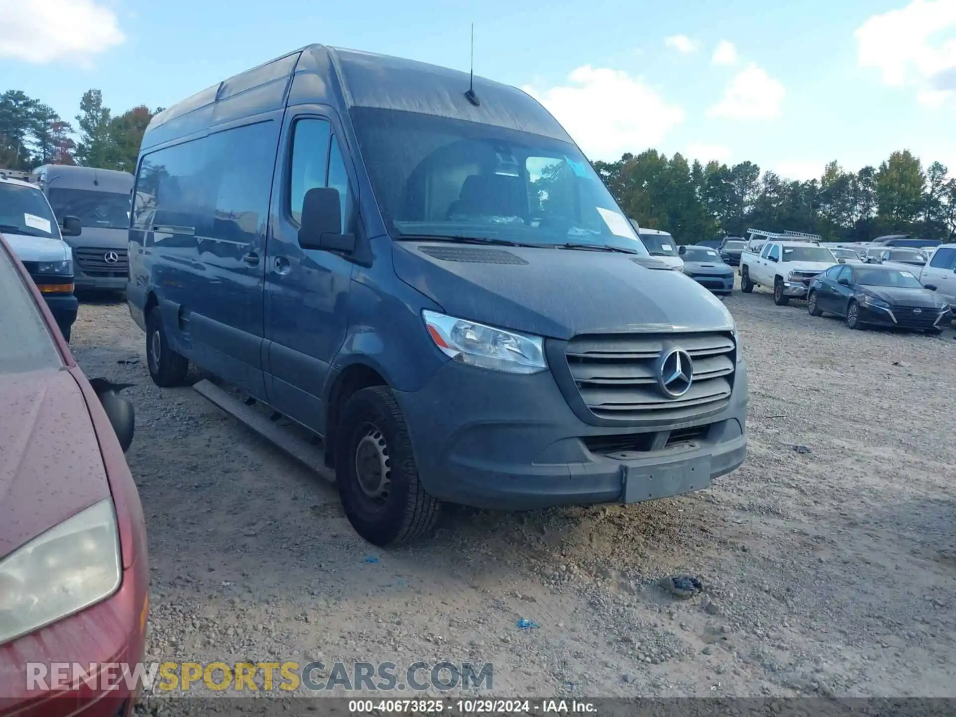 1 Photograph of a damaged car WD4PF1CD3KP128976 MERCEDES-BENZ SPRINTER 2500 2019