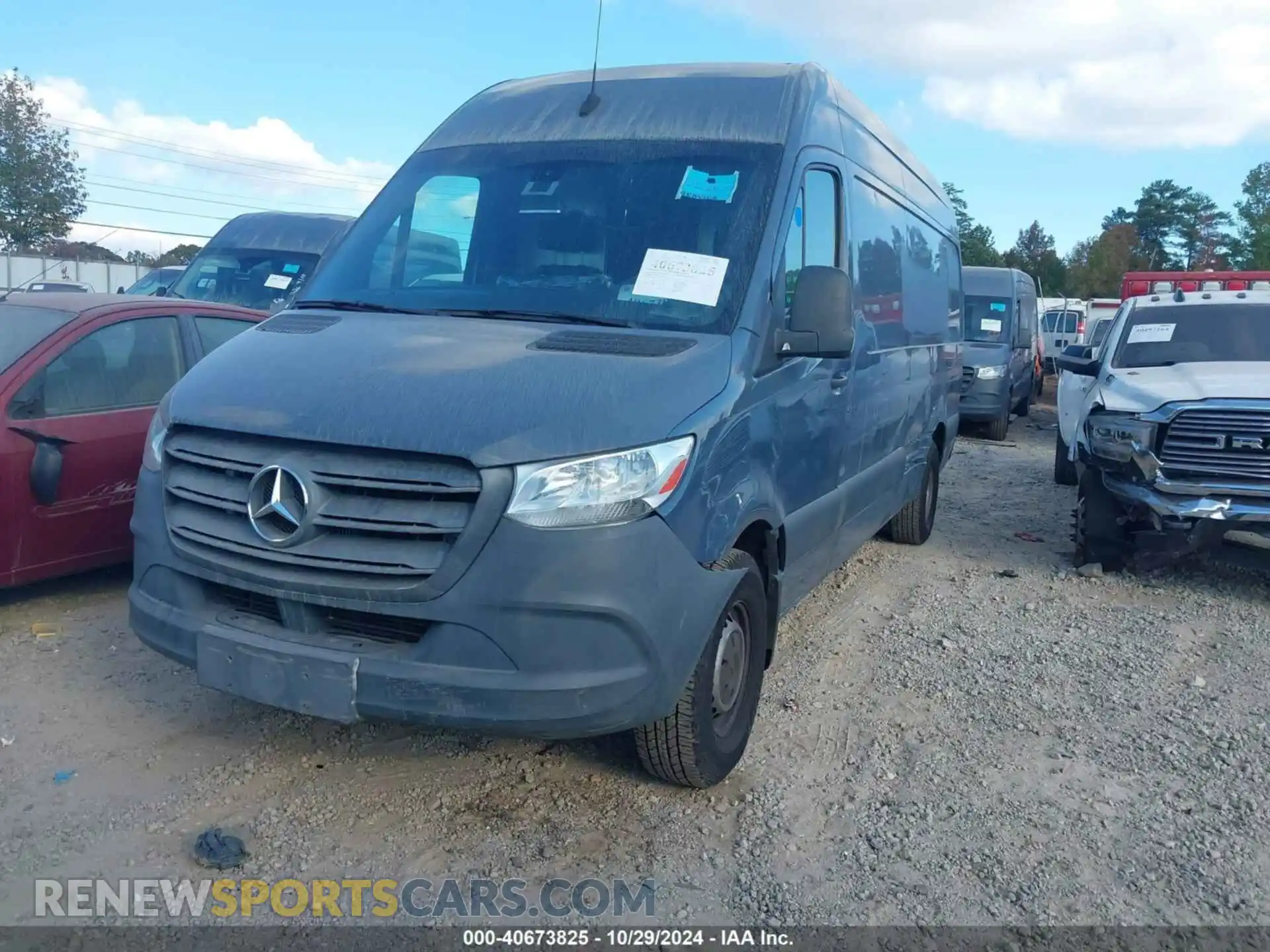 2 Photograph of a damaged car WD4PF1CD3KP128976 MERCEDES-BENZ SPRINTER 2500 2019