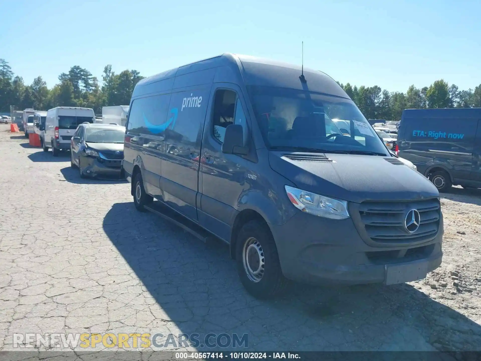 1 Photograph of a damaged car WD4PF1CD3KP135569 MERCEDES-BENZ SPRINTER 2500 2019