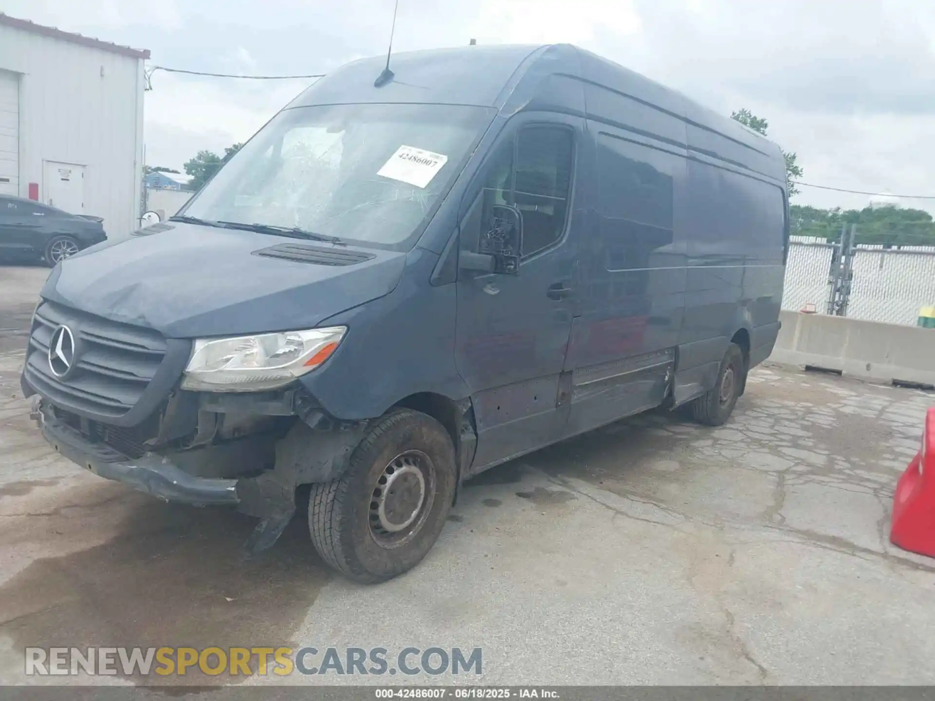 2 Photograph of a damaged car WD4PF1CD4KP134270 MERCEDES-BENZ SPRINTER 2500 2019