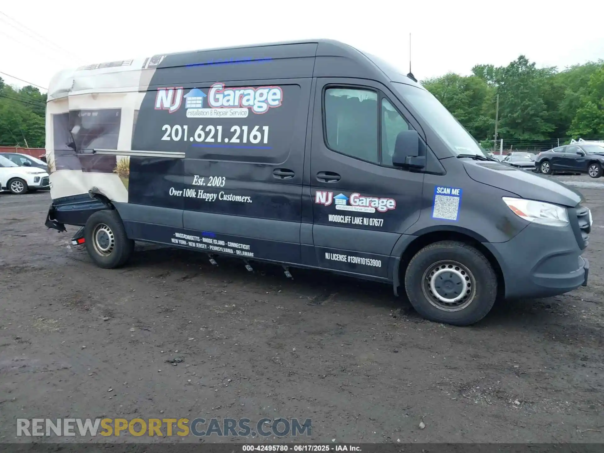 1 Photograph of a damaged car WD4PF1CD4KP142109 MERCEDES-BENZ SPRINTER 2500 2019