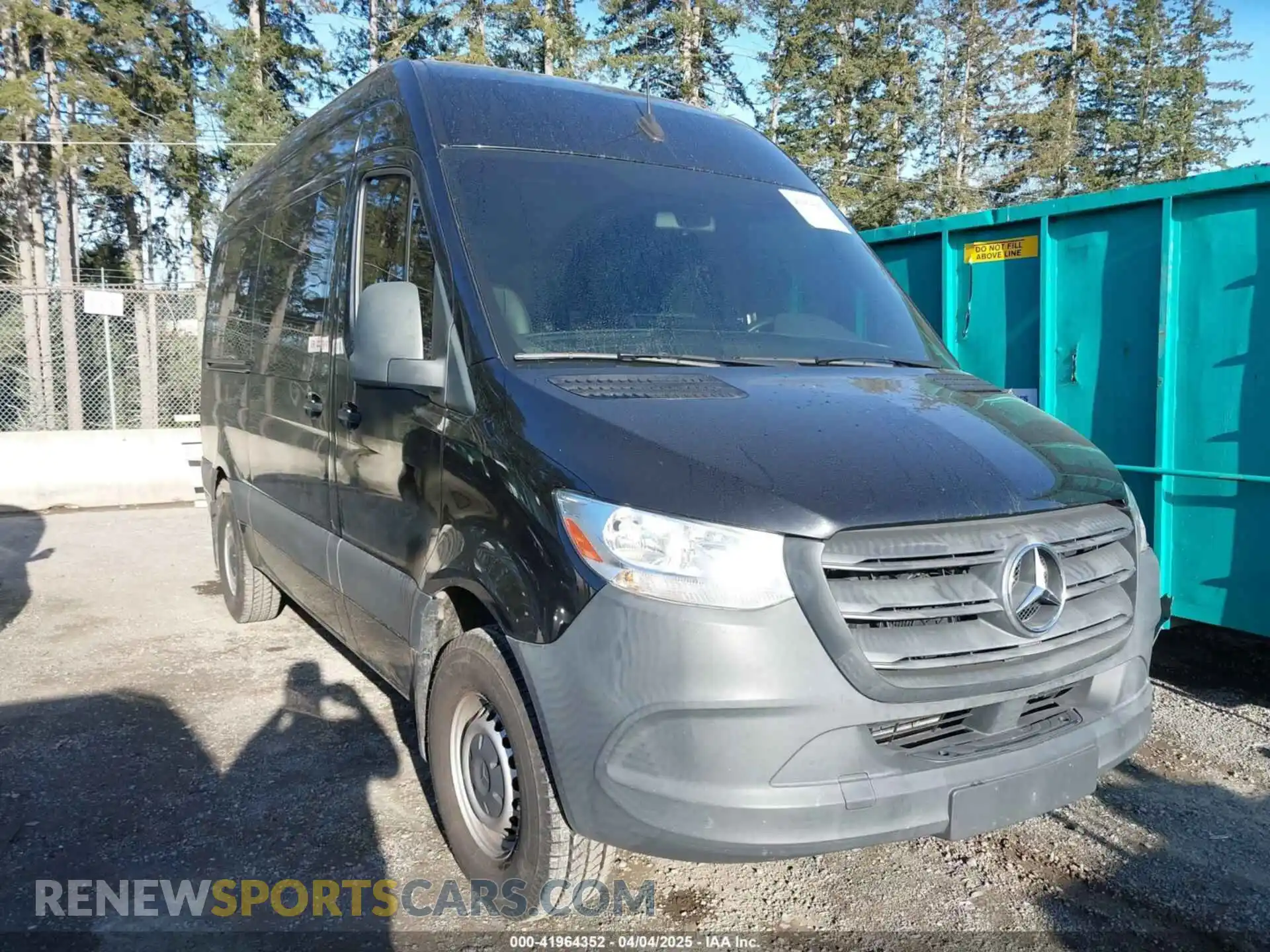 1 Photograph of a damaged car WDZPF0CD3KP126858 MERCEDES-BENZ SPRINTER 2500 2019