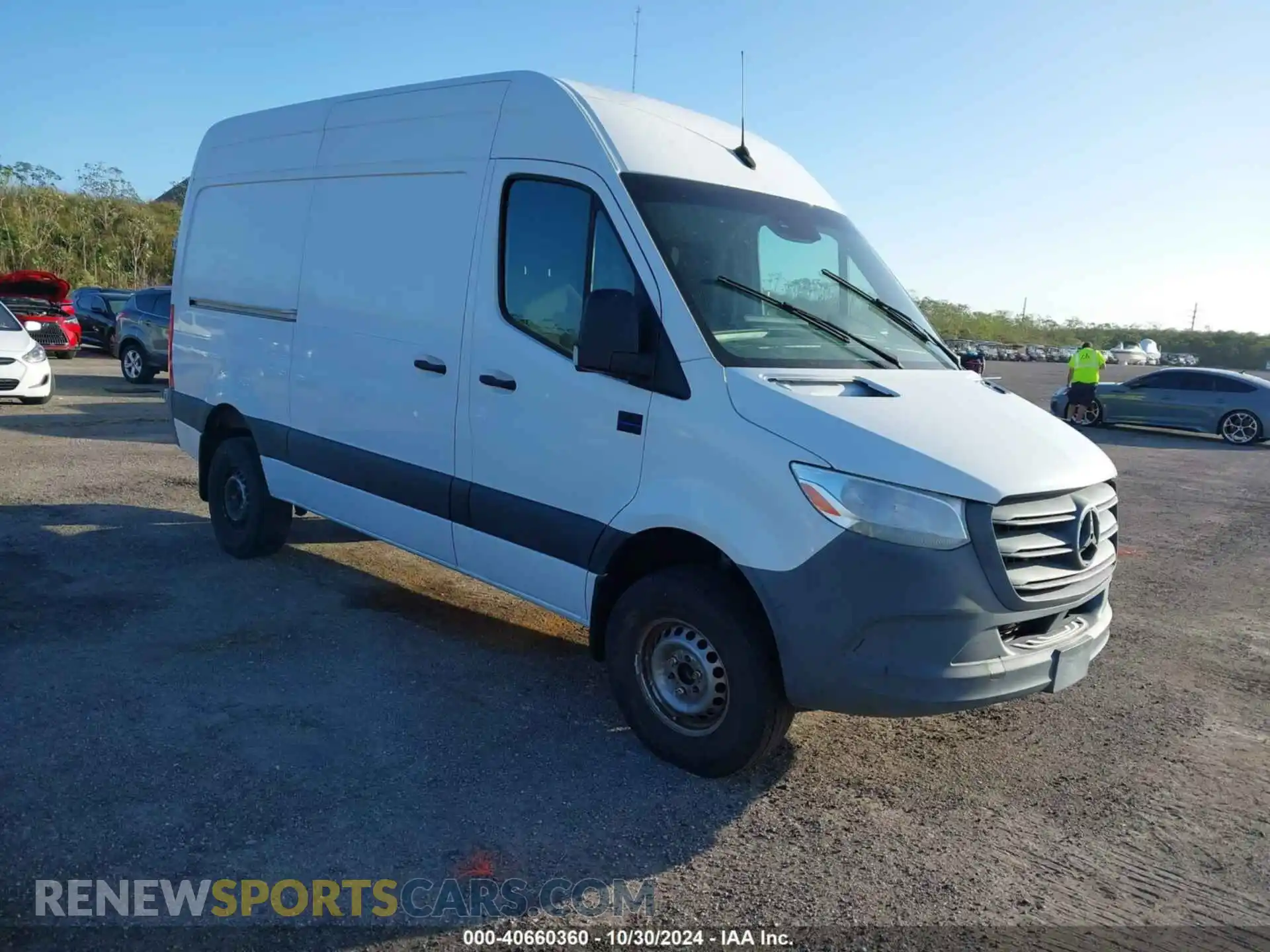 1 Photograph of a damaged car W1W4DBHY3LT043069 MERCEDES-BENZ SPRINTER 2500 2020