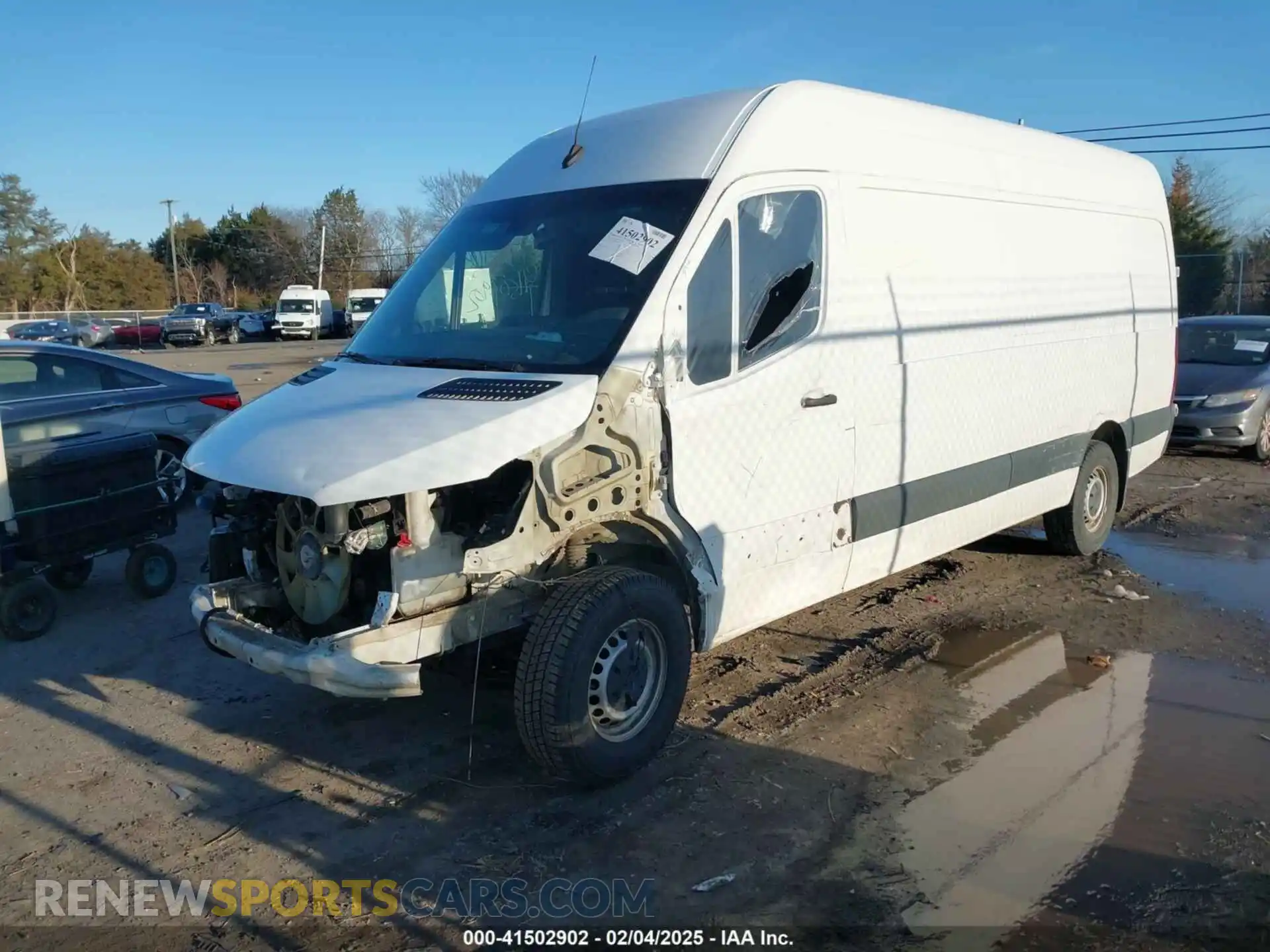 2 Photograph of a damaged car W1W4ECHY6LT036958 MERCEDES-BENZ SPRINTER 2500 2020