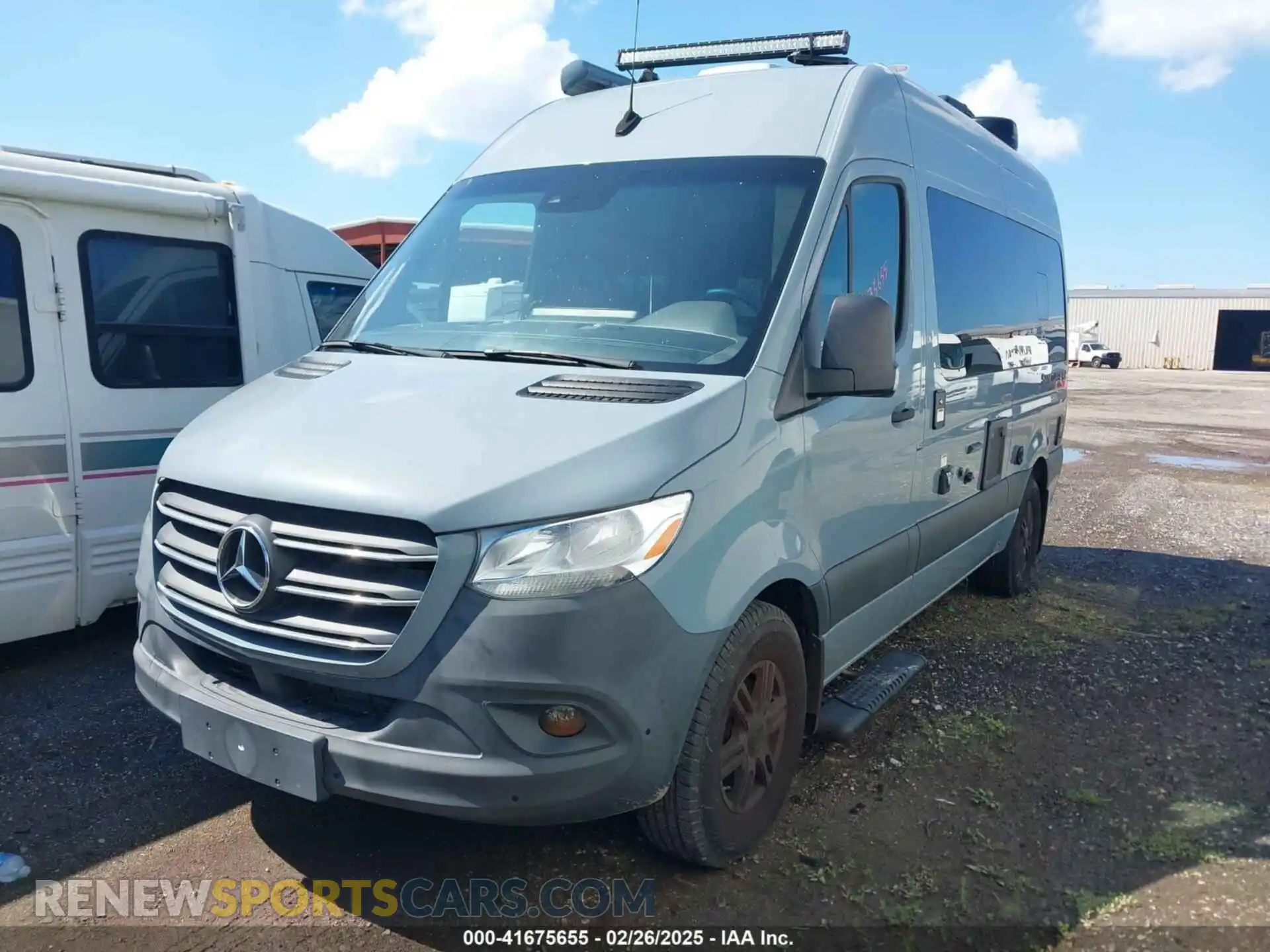 2 Photograph of a damaged car W1X4EBHY2NP453575 MERCEDES-BENZ SPRINTER 2500 2022