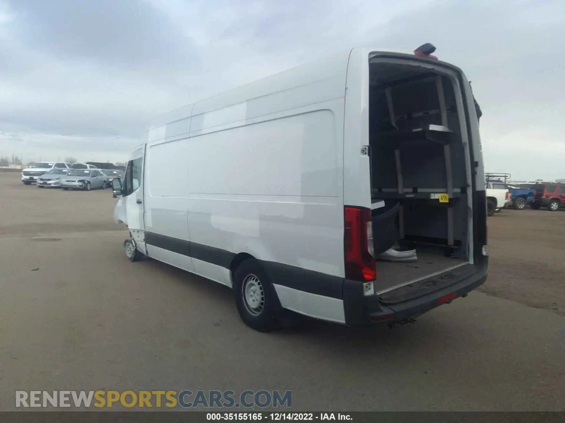 3 Photograph of a damaged car WD3PF1CD0KP103974 MERCEDES-BENZ SPRINTER CARGO VAN 2019