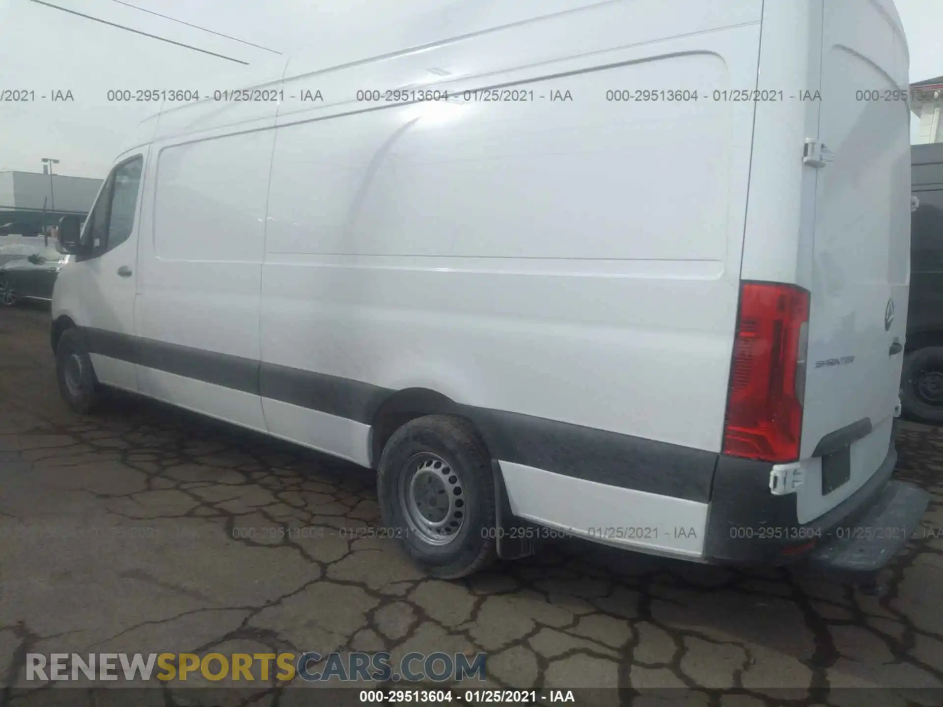 3 Photograph of a damaged car W1Y4ECHY6LT041830 MERCEDES-BENZ SPRINTER CARGO VAN 2020