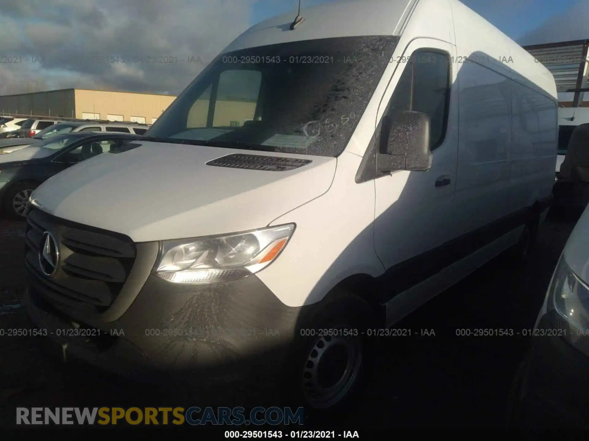 2 Photograph of a damaged car W1Y4ECHY6LT042086 MERCEDES-BENZ SPRINTER CARGO VAN 2020