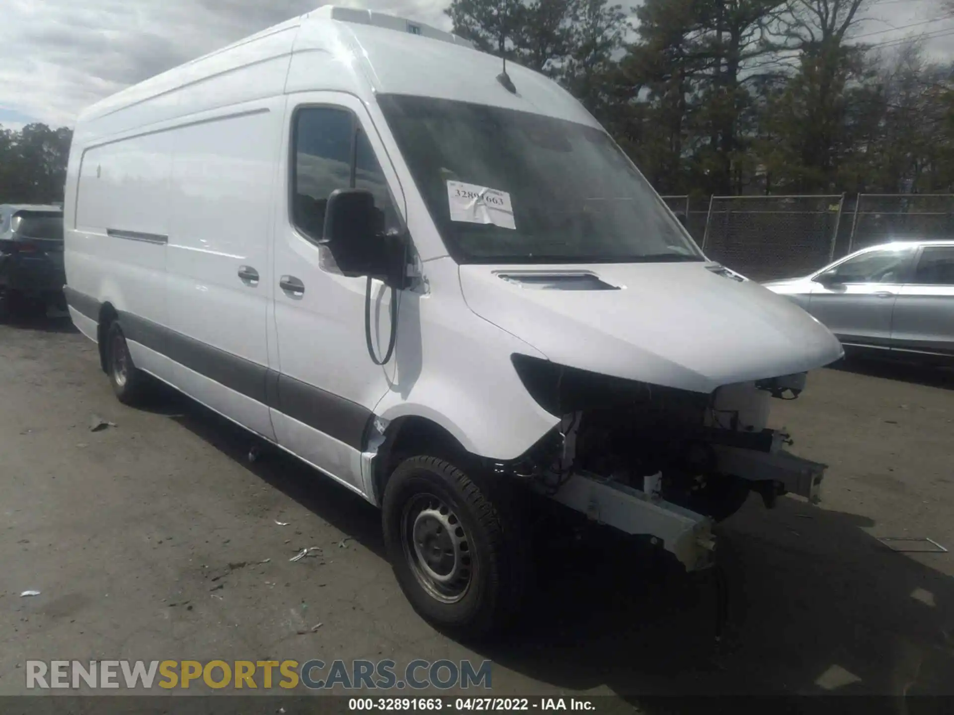 1 Photograph of a damaged car W1W8DD3Y1MT048972 MERCEDES-BENZ SPRINTER CARGO VAN 2021