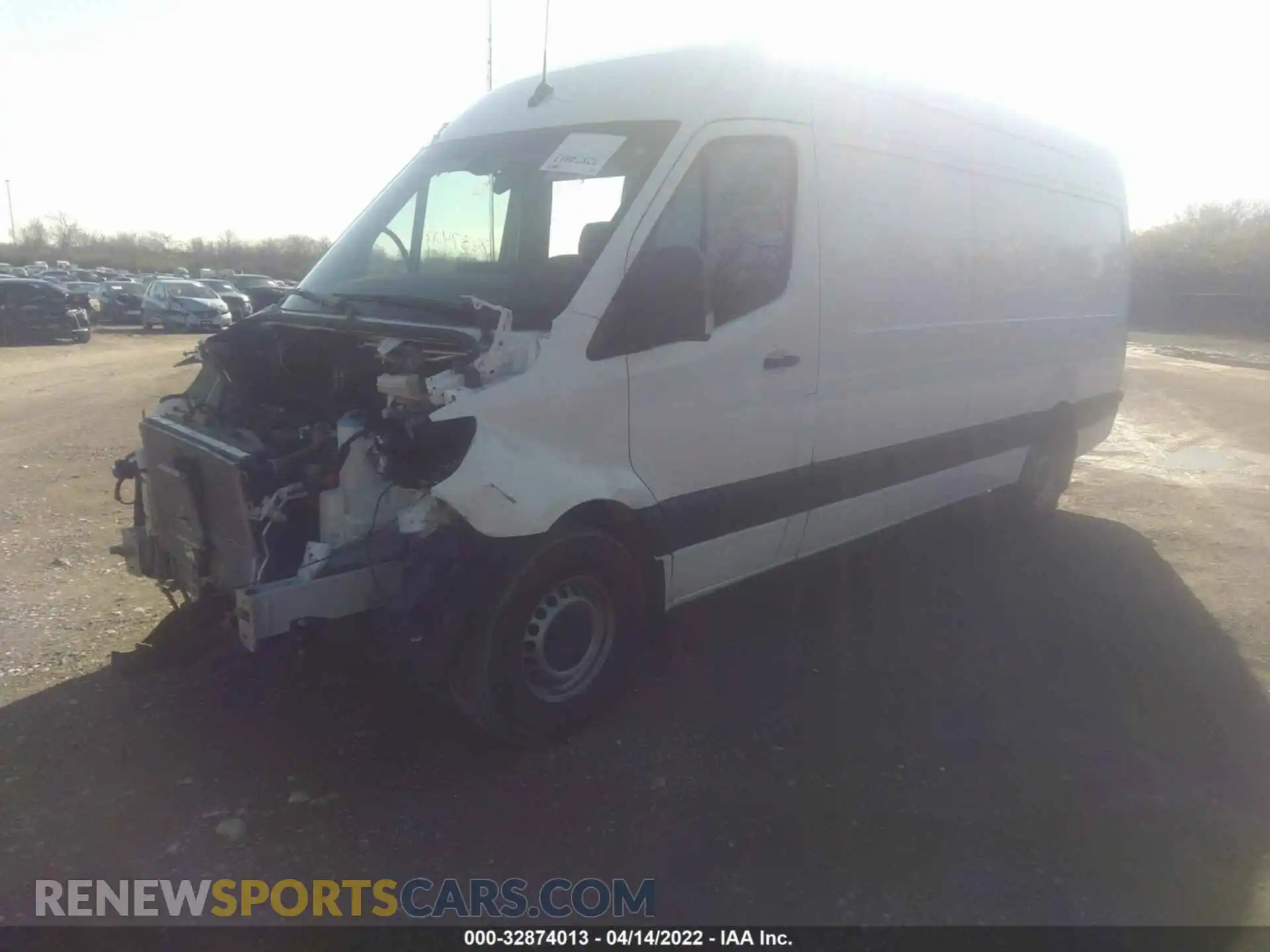 2 Photograph of a damaged car W1Y4ECHY8MT065760 MERCEDES-BENZ SPRINTER CARGO VAN 2021