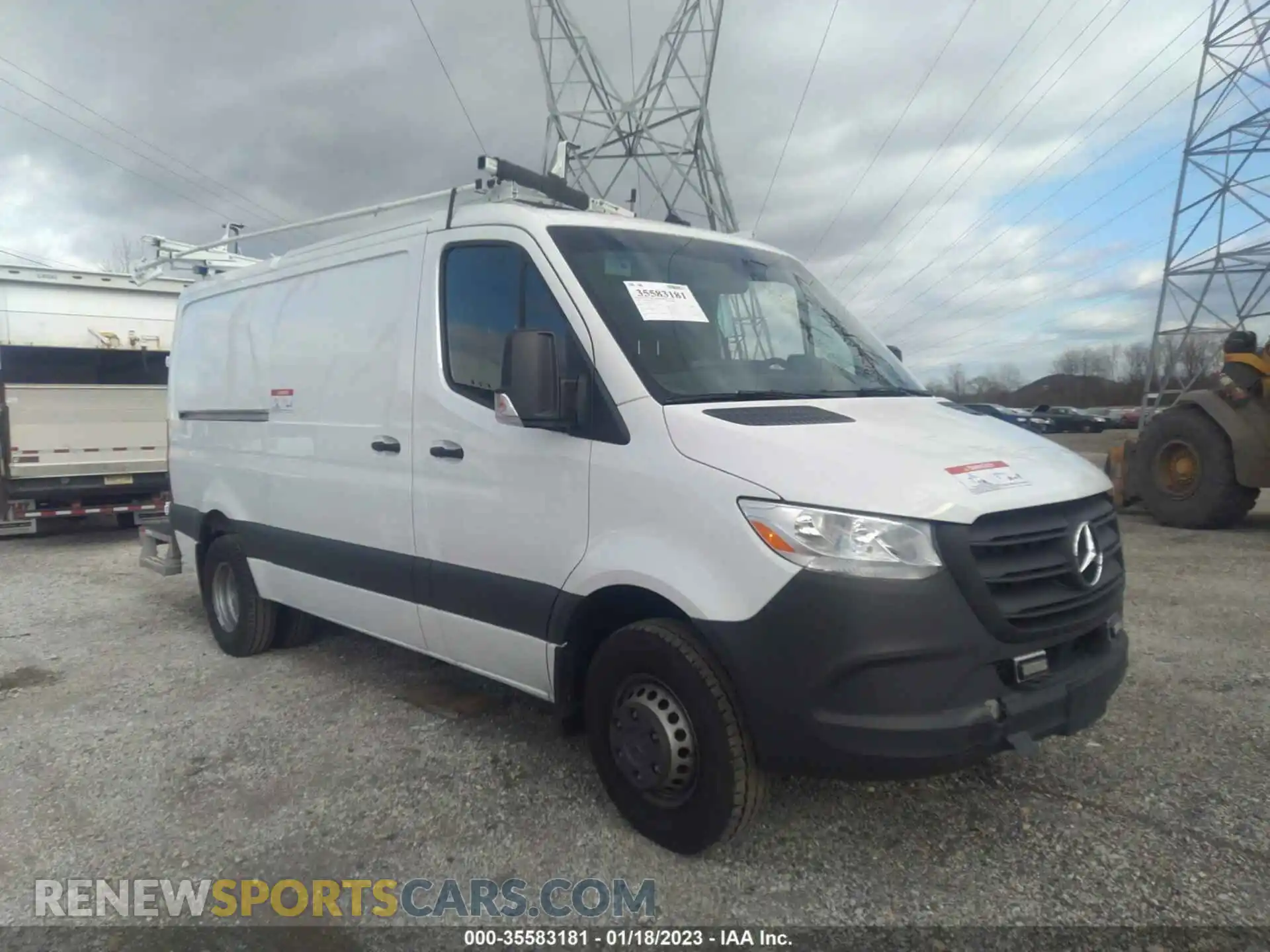 1 fotografías del automóvil dañado W1Y8EB3Y7NT108358 MERCEDES-BENZ SPRINTER CARGO VAN 2022