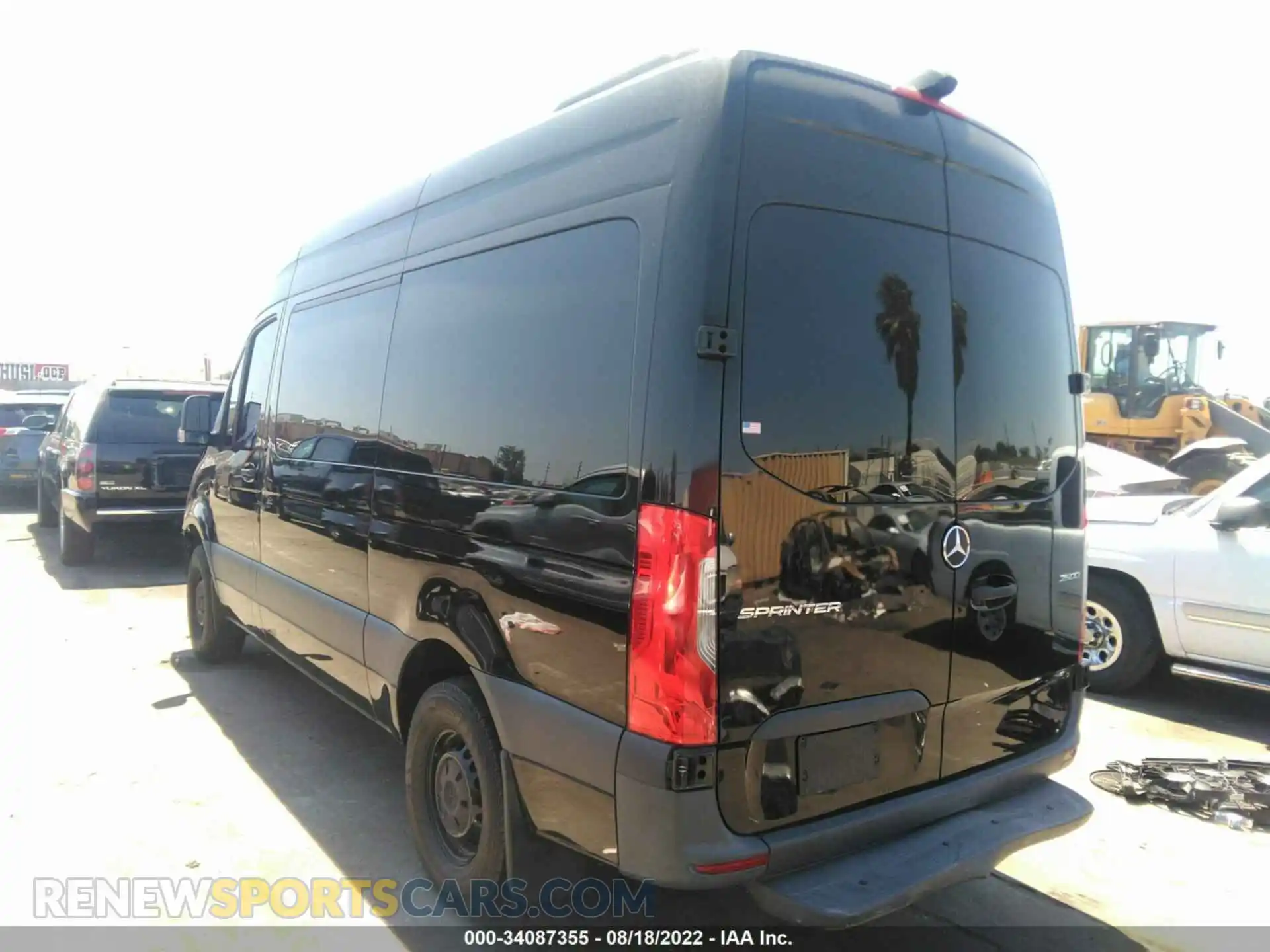 3 fotografías del automóvil dañado WDZPF0CD0KP063508 MERCEDES-BENZ SPRINTER PASSENGER VAN 2019