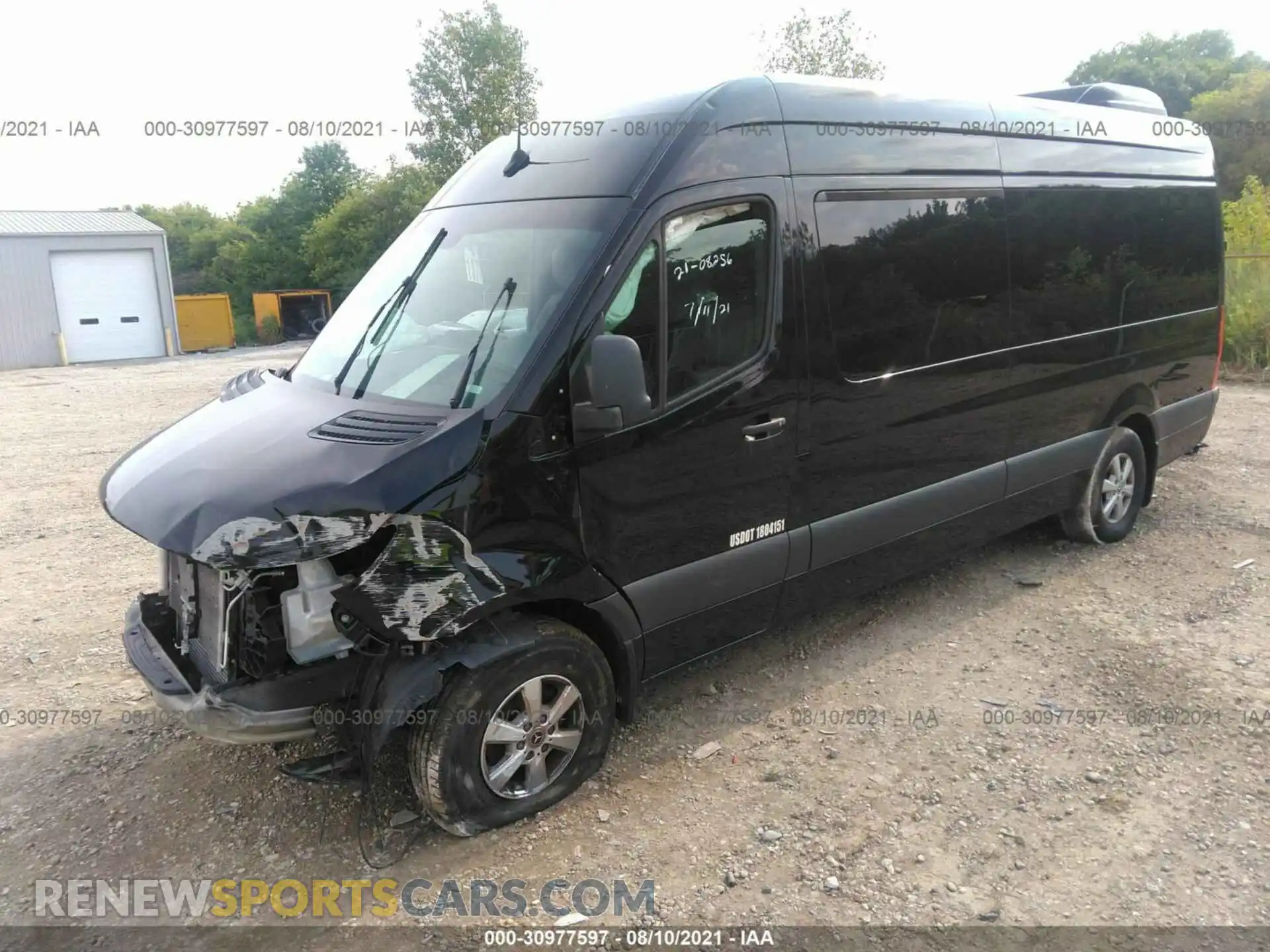 2 fotografías del automóvil dañado WDZPF1ED7KT013098 MERCEDES-BENZ SPRINTER PASSENGER VAN 2019