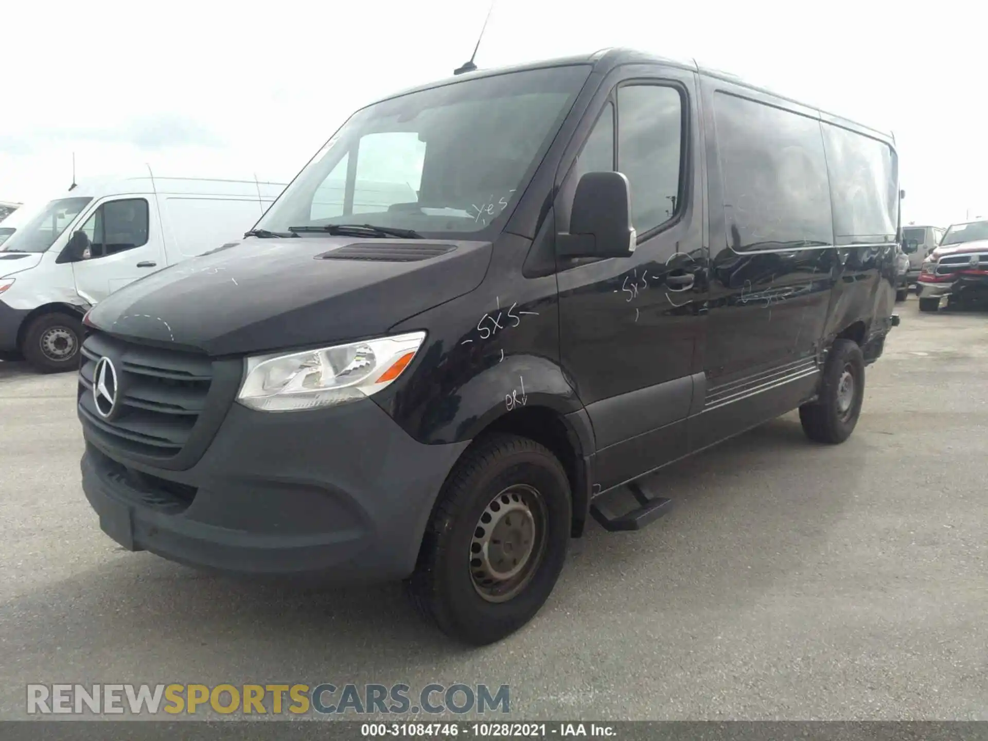 2 Photograph of a damaged car WD4PE7ED9KT016368 MERCEDES-BENZ SPRINTER VAN 2019