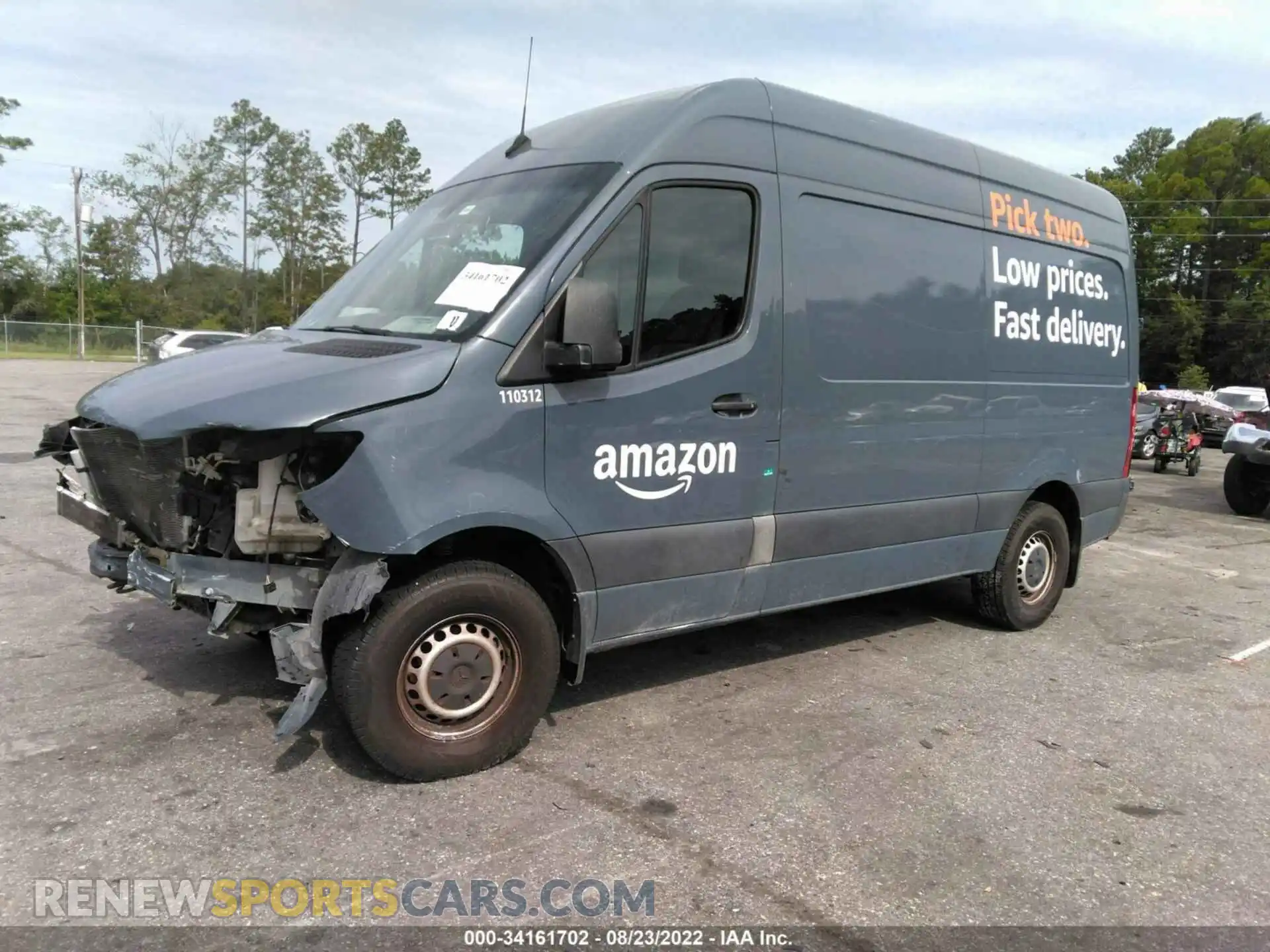 2 Photograph of a damaged car WD4PF0CD0KP105312 MERCEDES-BENZ SPRINTER VAN 2019