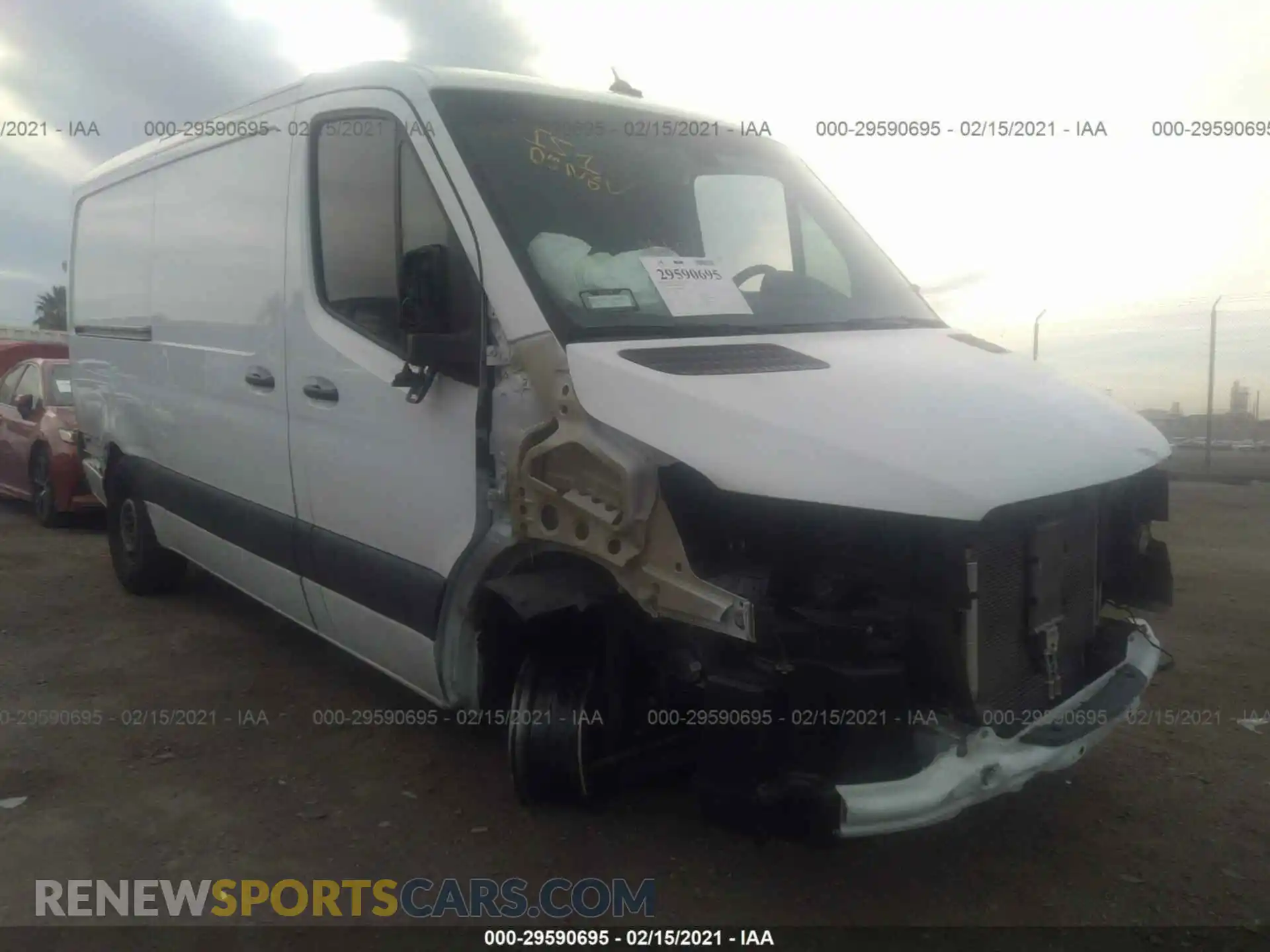 1 Photograph of a damaged car WD4PF0CD3KP025521 MERCEDES-BENZ SPRINTER VAN 2019
