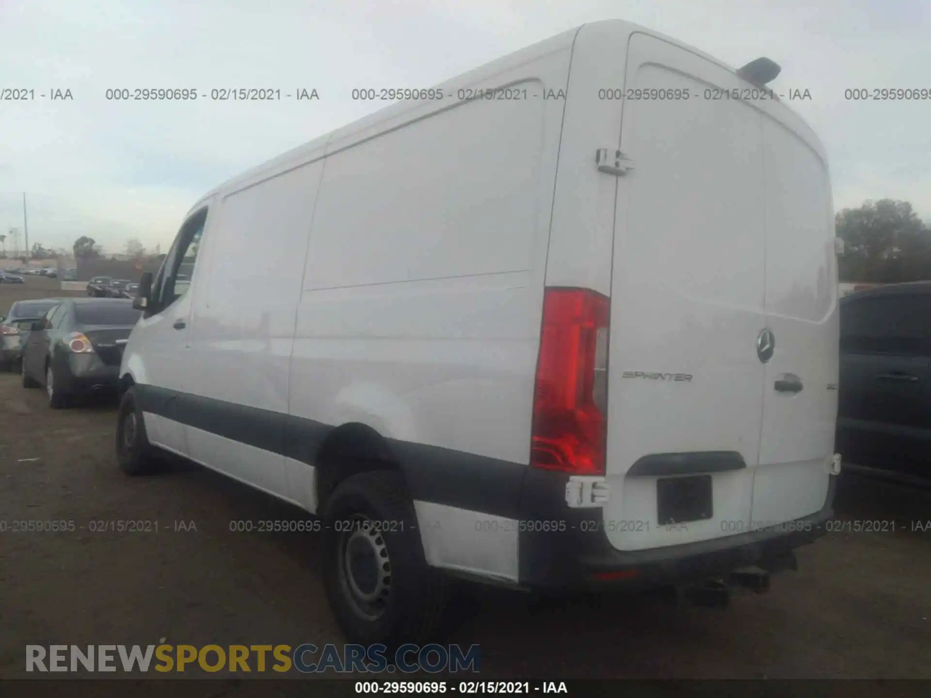 3 Photograph of a damaged car WD4PF0CD3KP025521 MERCEDES-BENZ SPRINTER VAN 2019