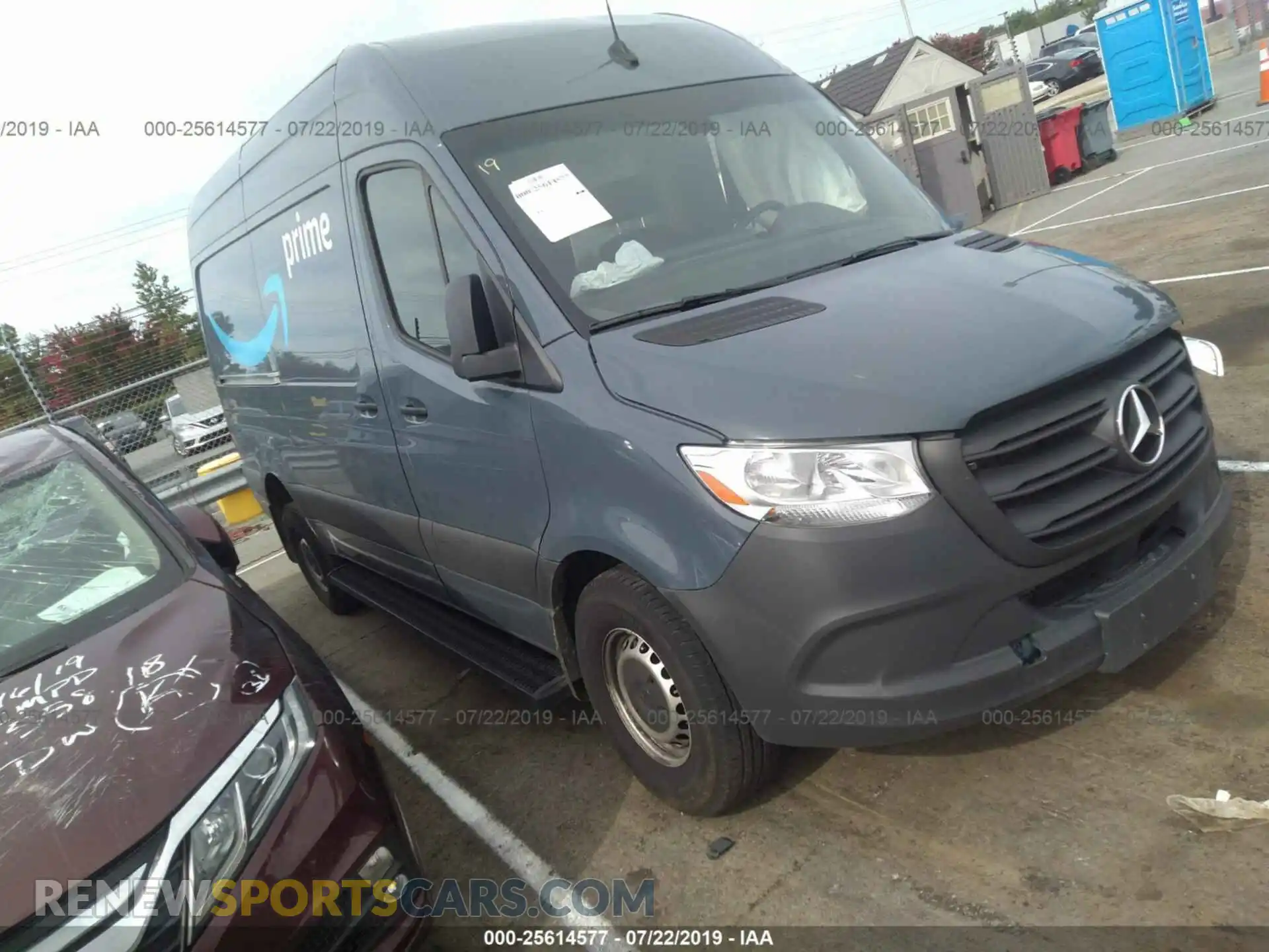 1 Photograph of a damaged car WD4PF0CD4KP048421 MERCEDES-BENZ SPRINTER VAN 2019