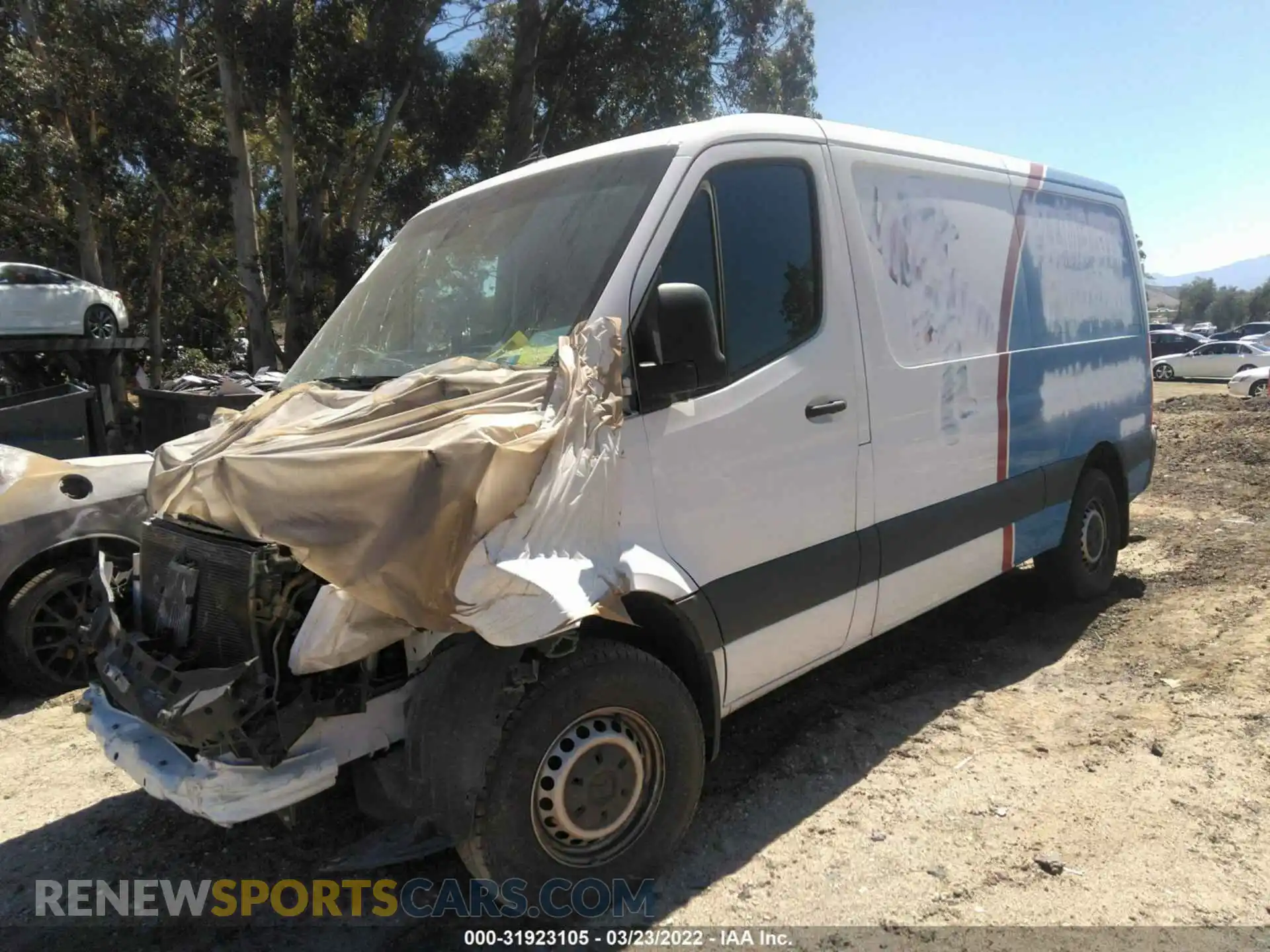 2 Photograph of a damaged car WD4PF0CD7KP112743 MERCEDES-BENZ SPRINTER VAN 2019