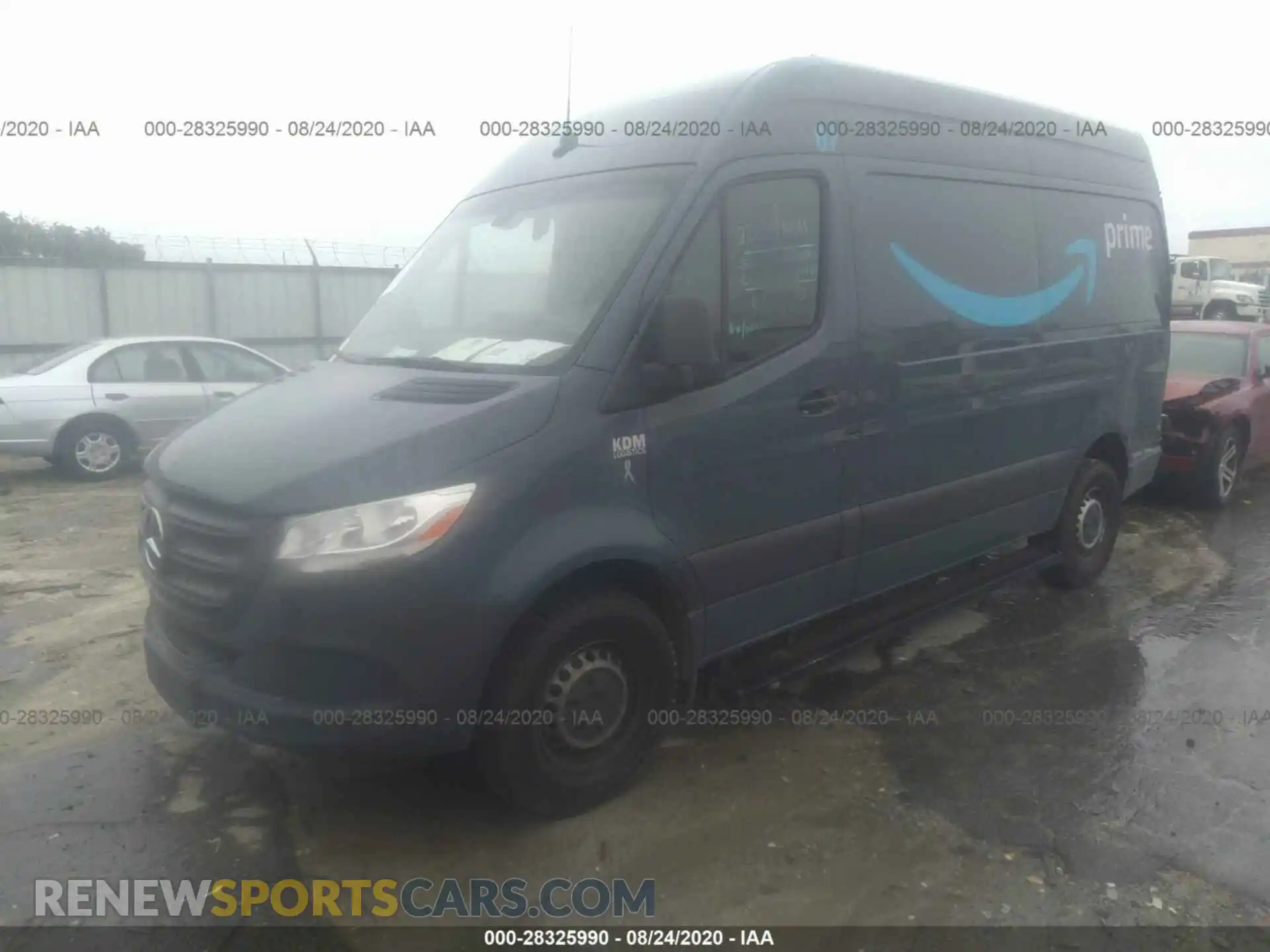 2 Photograph of a damaged car WD4PF0CD8KP032013 MERCEDES-BENZ SPRINTER VAN 2019
