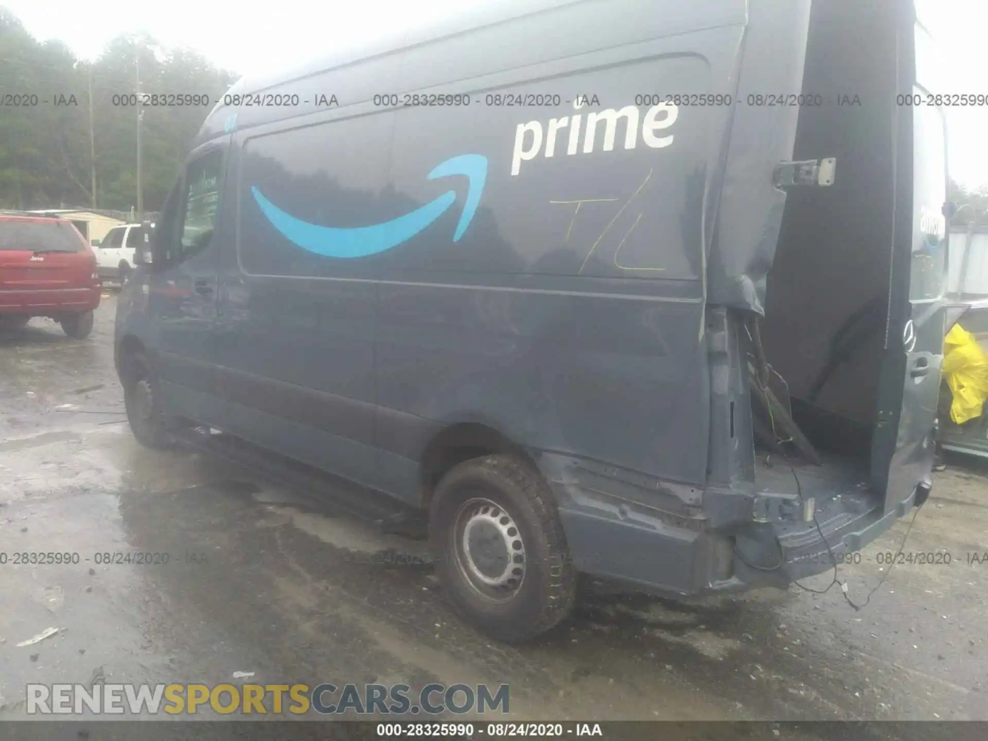 3 Photograph of a damaged car WD4PF0CD8KP032013 MERCEDES-BENZ SPRINTER VAN 2019