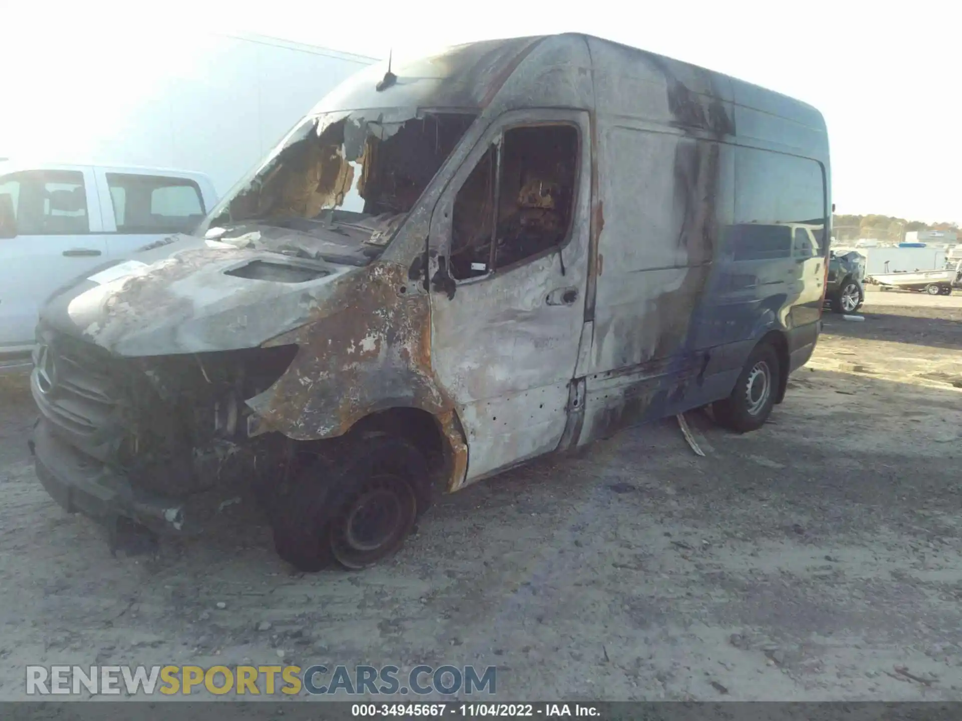 2 Photograph of a damaged car WD4PF0CD8KT004025 MERCEDES-BENZ SPRINTER VAN 2019