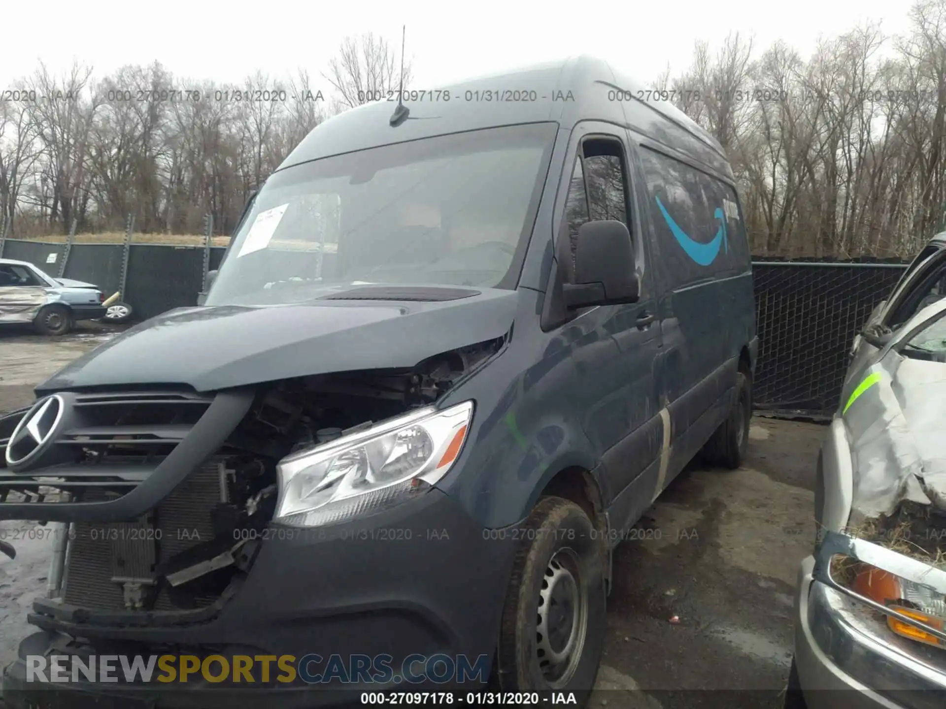 2 Photograph of a damaged car WD4PF0CDXKP059780 MERCEDES-BENZ SPRINTER VAN 2019