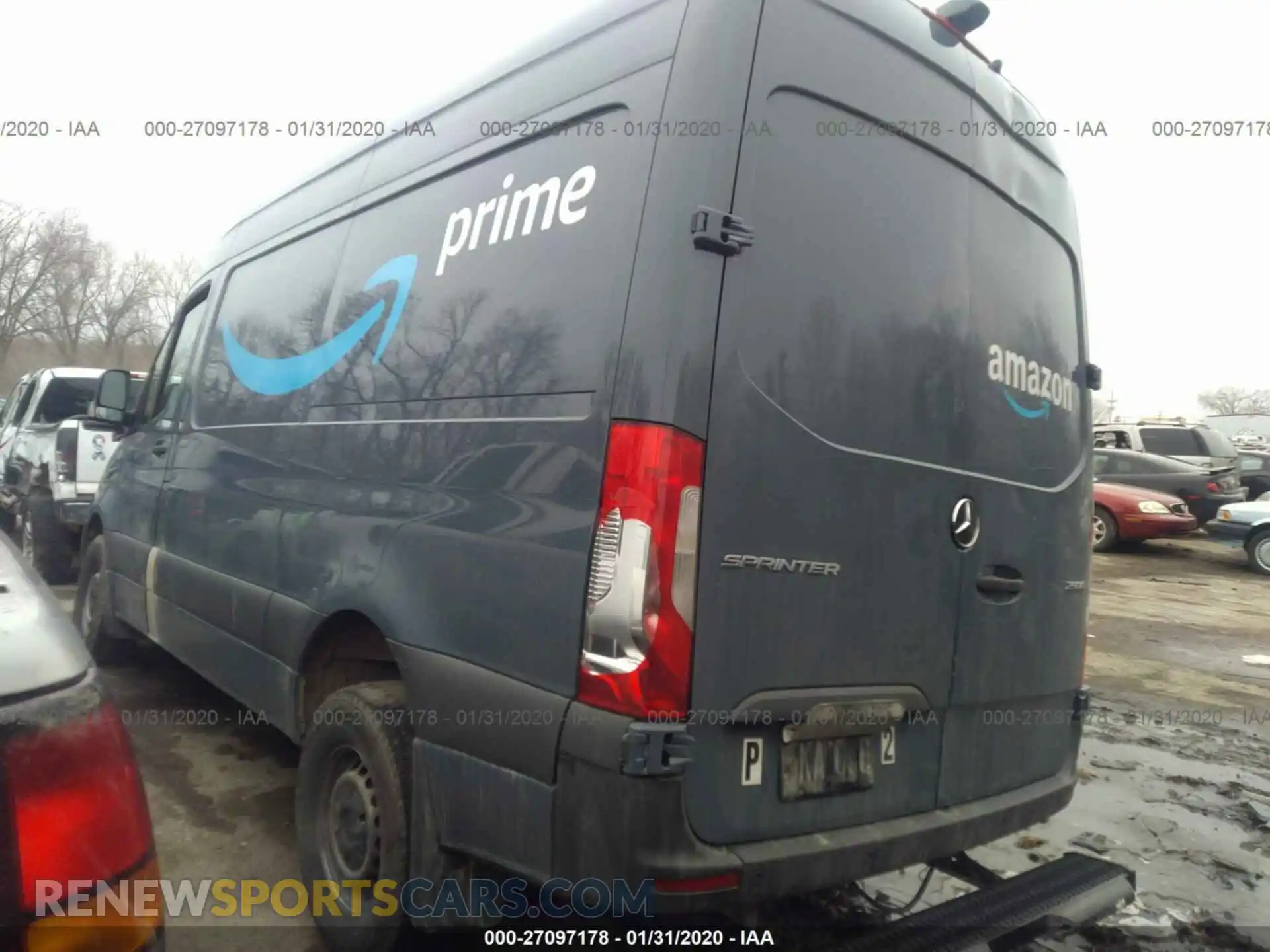 3 Photograph of a damaged car WD4PF0CDXKP059780 MERCEDES-BENZ SPRINTER VAN 2019