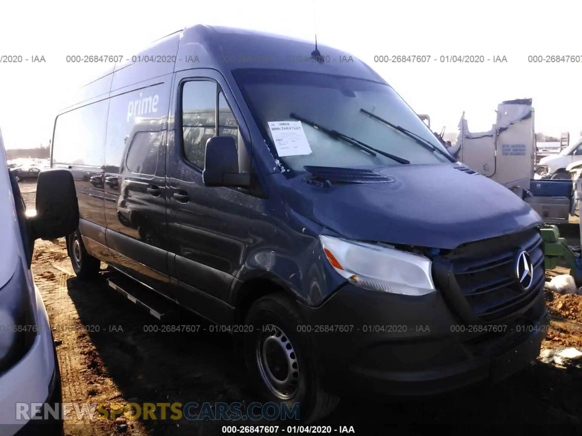 1 Photograph of a damaged car WD4PF1CD3KP109182 MERCEDES-BENZ SPRINTER VAN 2019