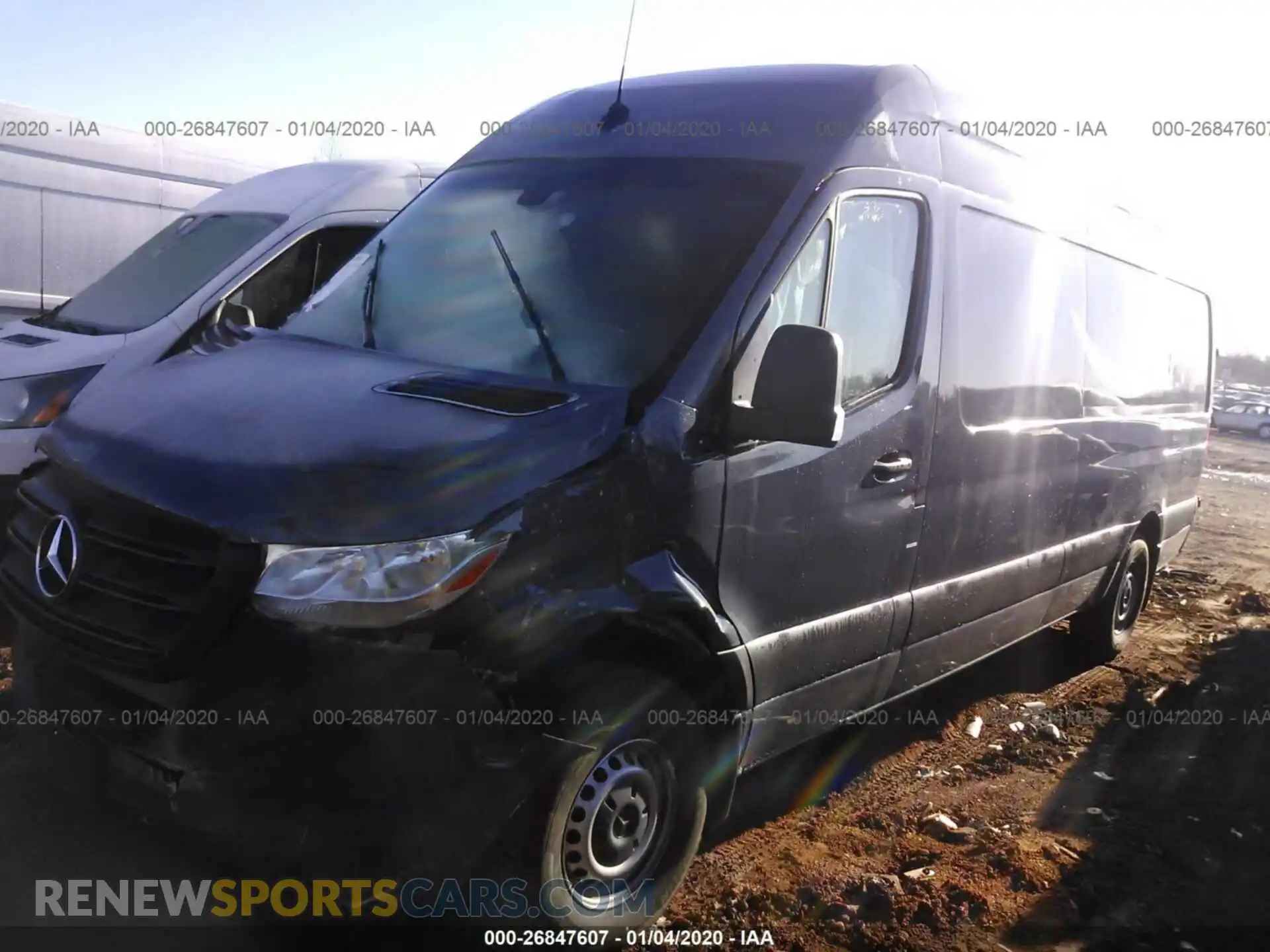 2 Photograph of a damaged car WD4PF1CD3KP109182 MERCEDES-BENZ SPRINTER VAN 2019