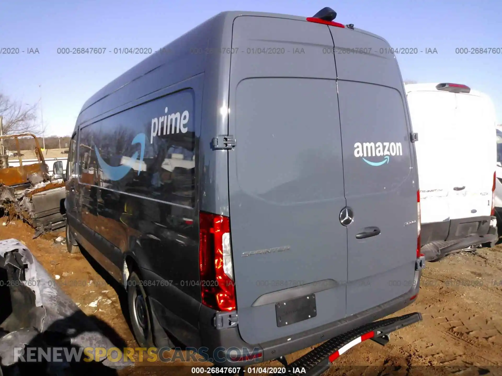 3 Photograph of a damaged car WD4PF1CD3KP109182 MERCEDES-BENZ SPRINTER VAN 2019