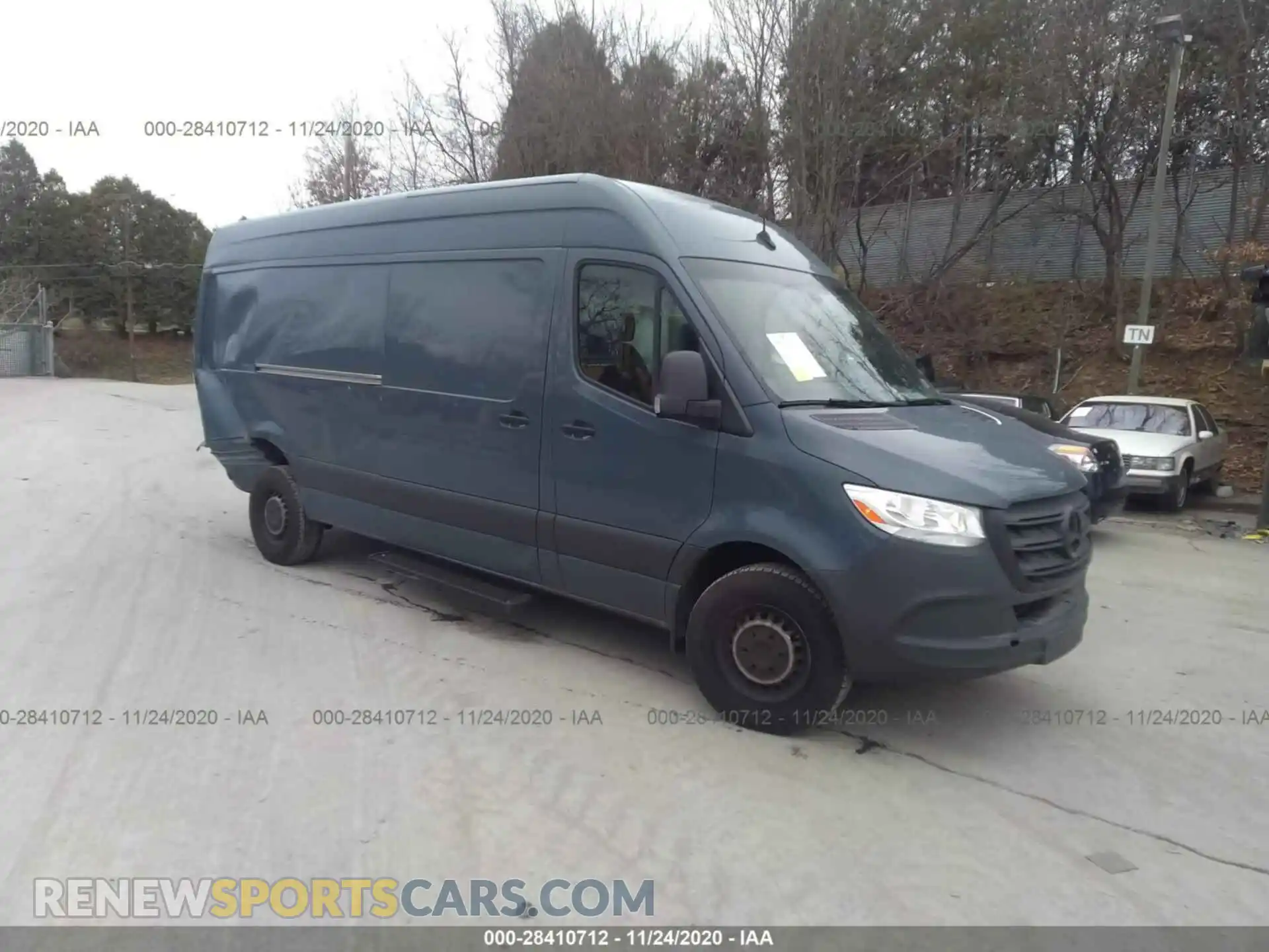 1 Photograph of a damaged car WD4PF1CD3KP127682 MERCEDES-BENZ SPRINTER VAN 2019
