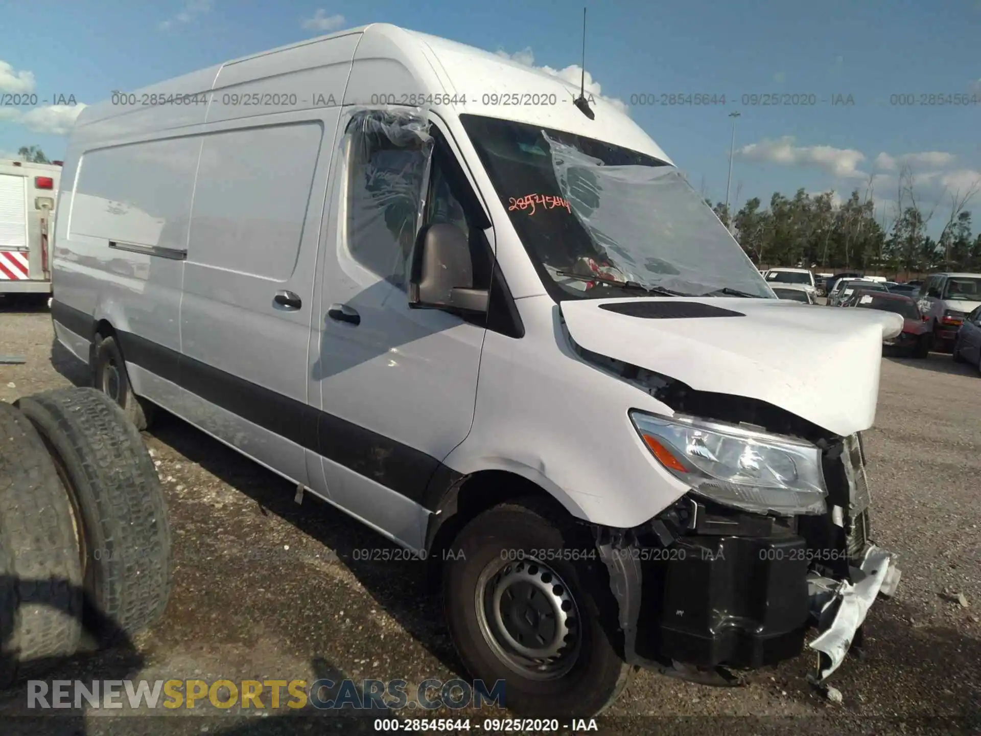 1 Photograph of a damaged car WD4PF1CD7KP158675 MERCEDES-BENZ SPRINTER VAN 2019
