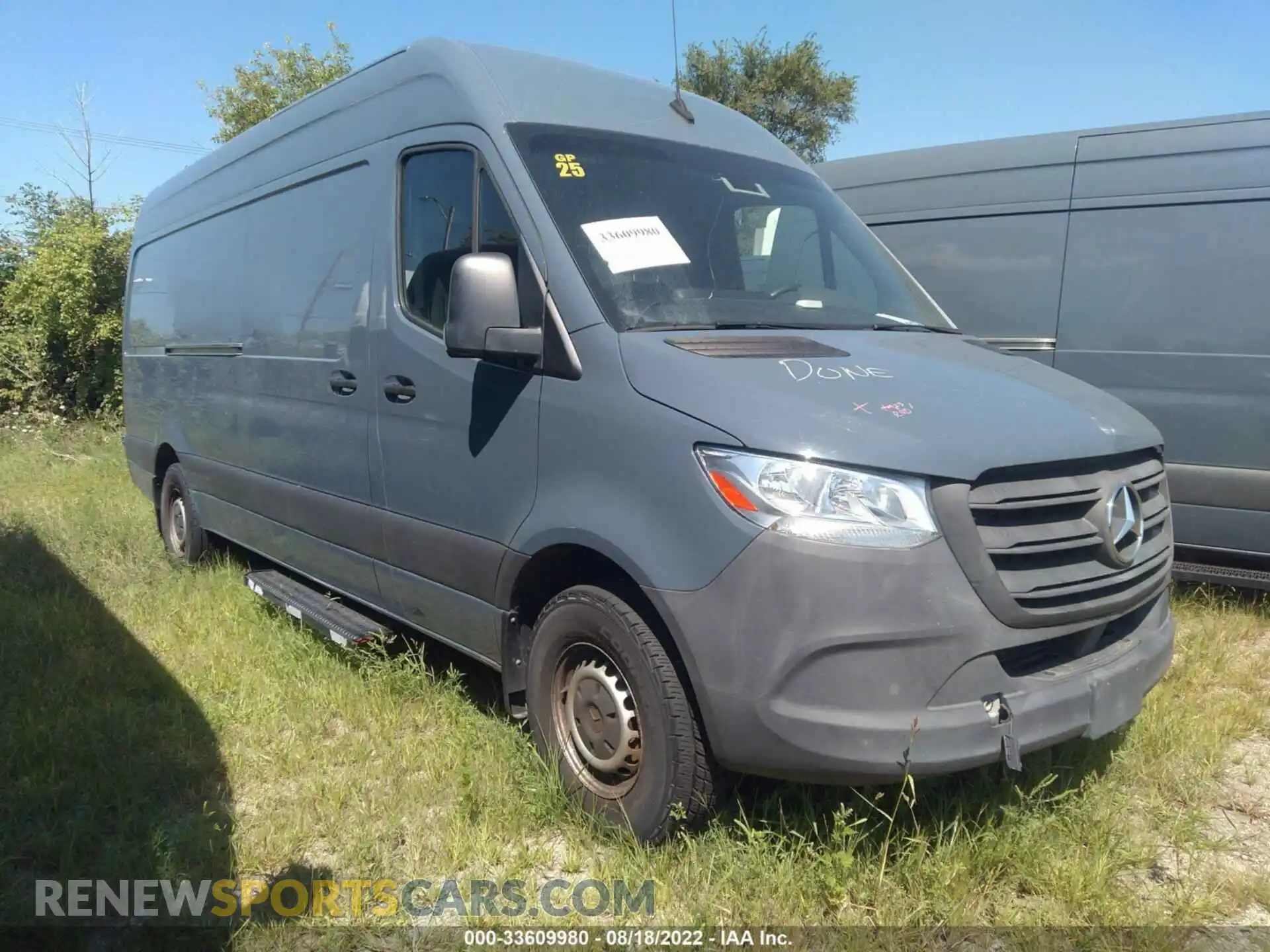 1 Photograph of a damaged car WD4PF1CDXKT012780 MERCEDES-BENZ SPRINTER VAN 2019
