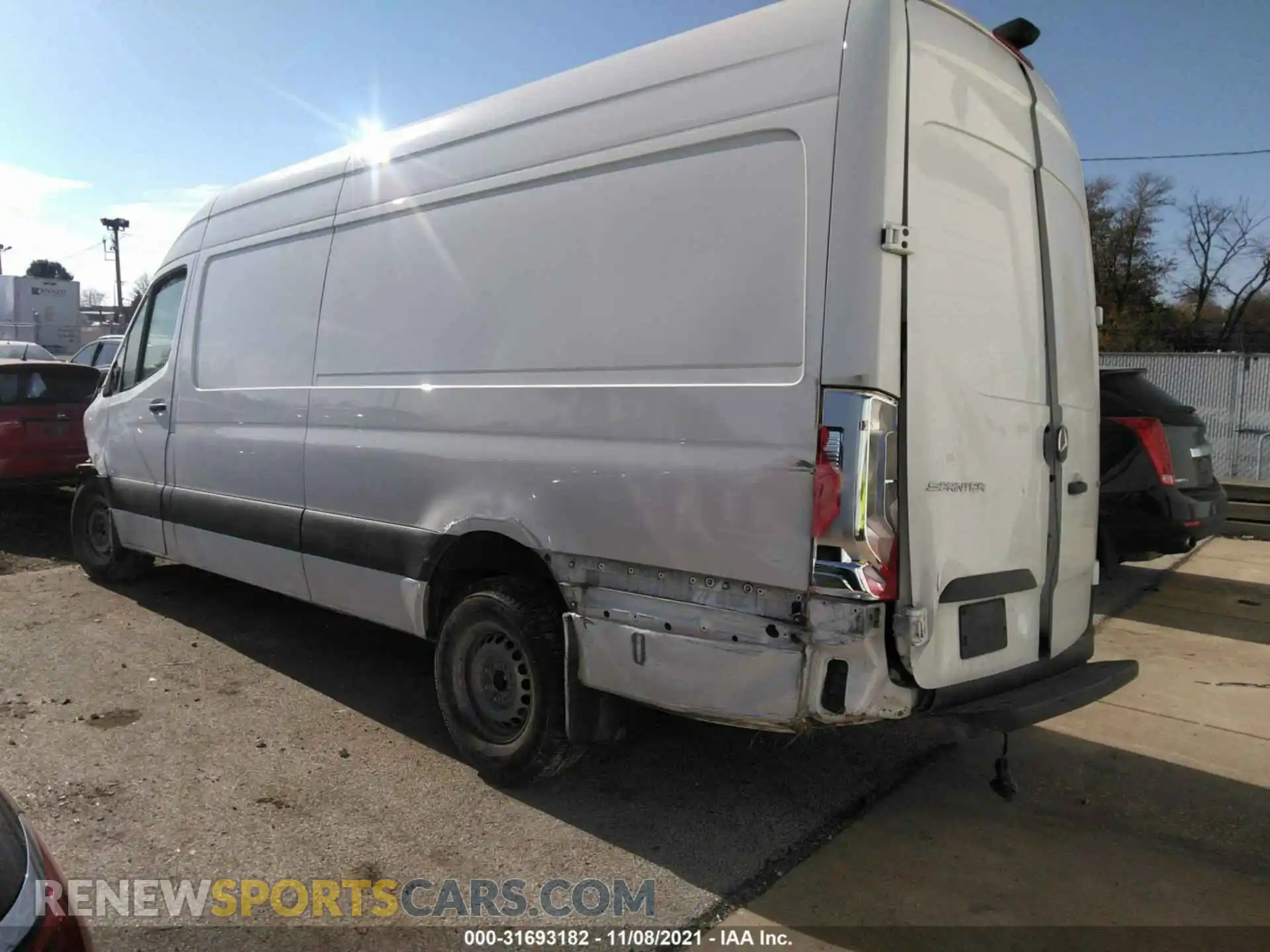 3 Photograph of a damaged car W1W4ECHY2LT044121 MERCEDES-BENZ SPRINTER VAN 2020