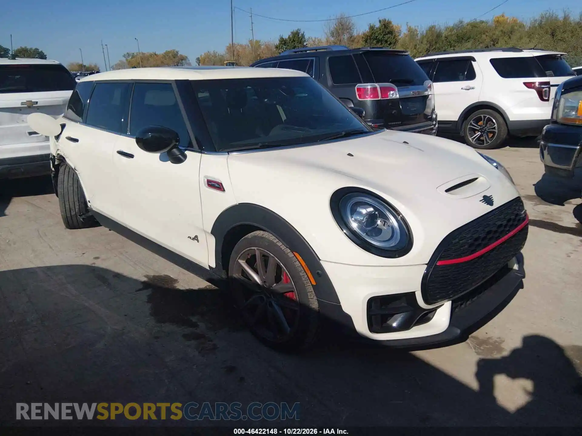 1 Фотография поврежденного автомобиля WMWJZ9C06M2P29508 MINI CLUBMAN 2021
