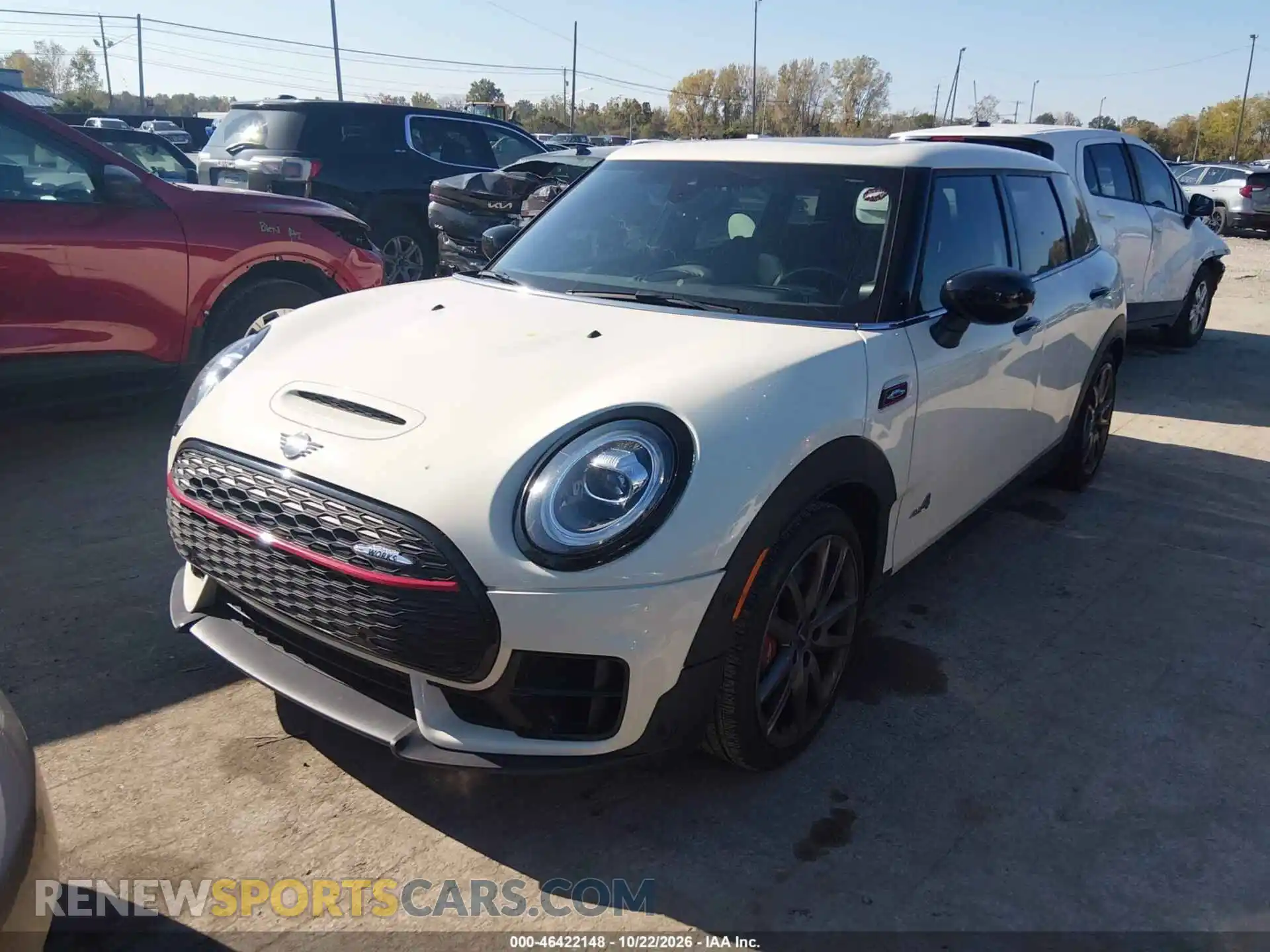 2 Фотография поврежденного автомобиля WMWJZ9C06M2P29508 MINI CLUBMAN 2021