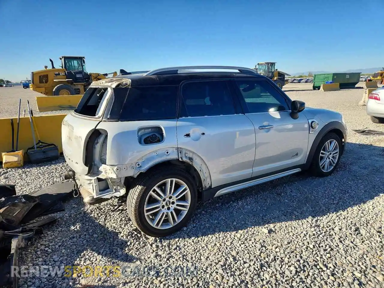 3 fotografías del automóvil dañado WMZ23BS09M3N16550 MINI COOPER 2021