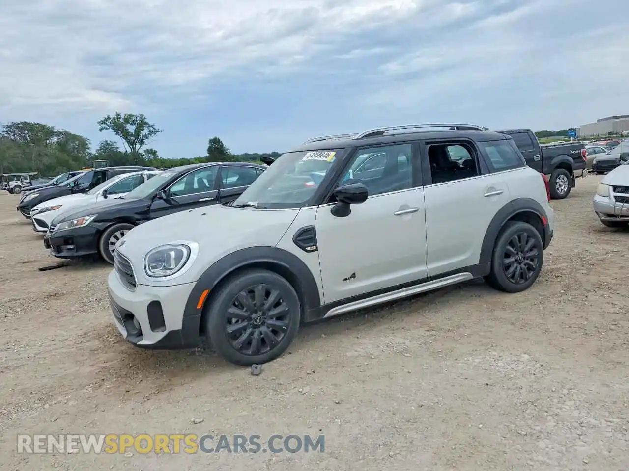 1 Photograph of a damaged car WMZ43BR07M3M79707 MINI COOPER 2021
