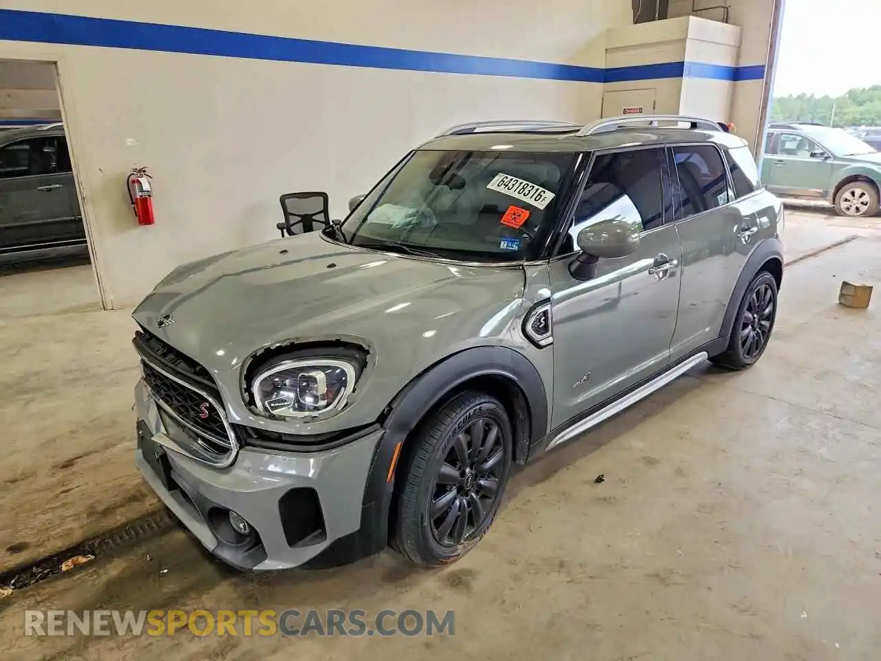 1 Фотография поврежденного автомобиля WMZ83BR0XM3M36528 MINI COOPER 2021