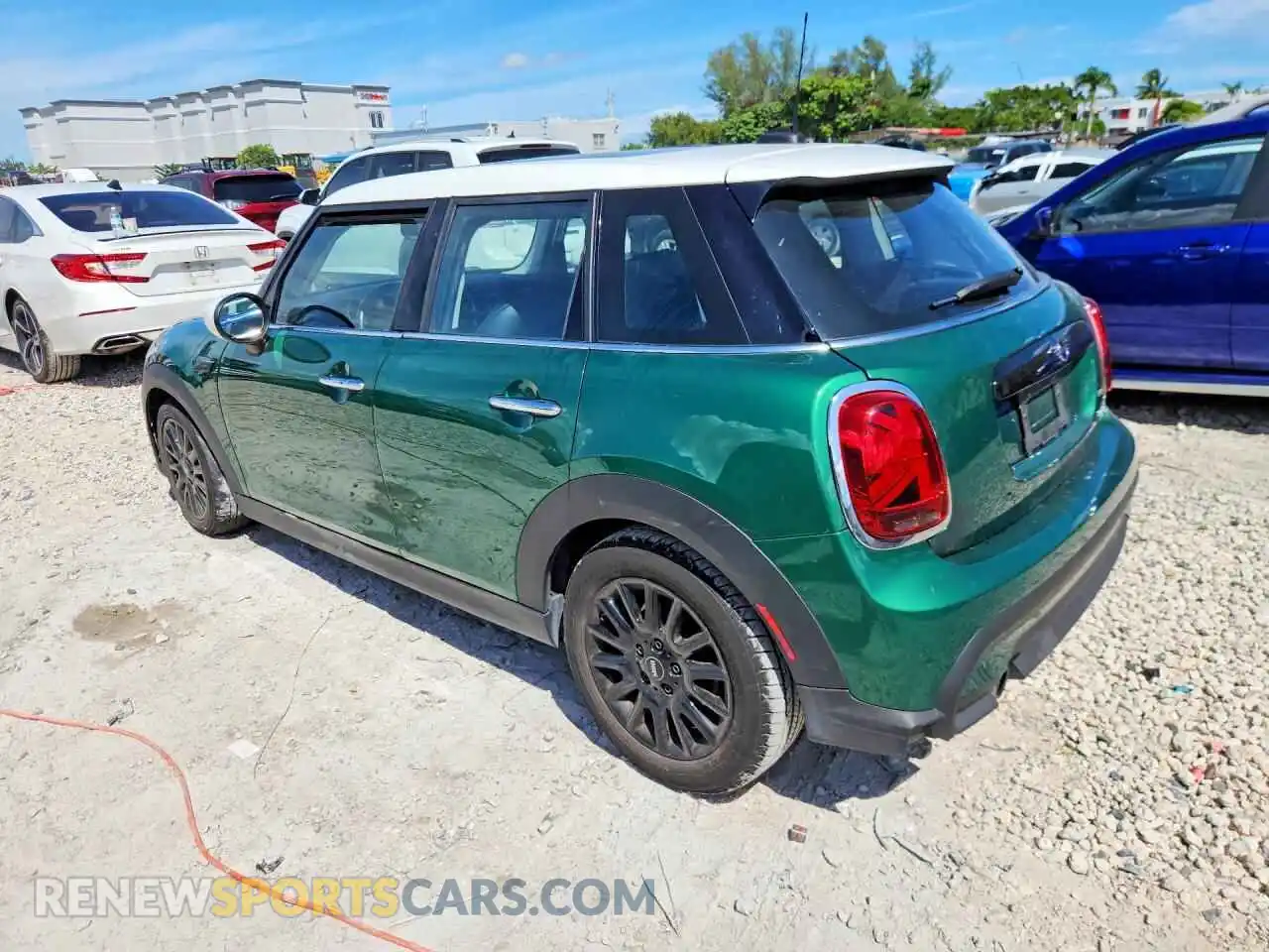 2 Photograph of a damaged car WMW33DK09N2P77259 MINI COOPER 2022